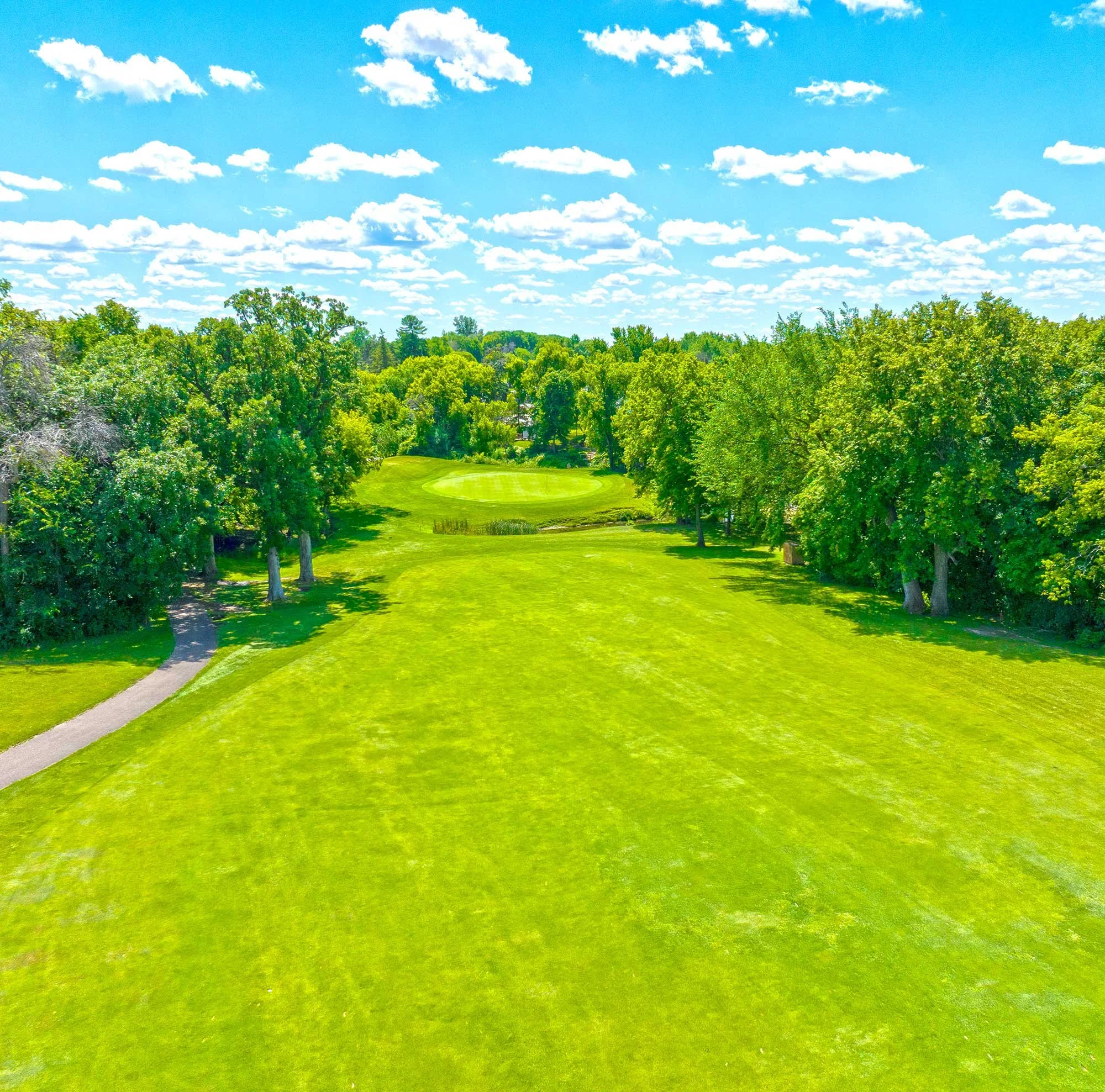 Deer Run Hole 9 Approach