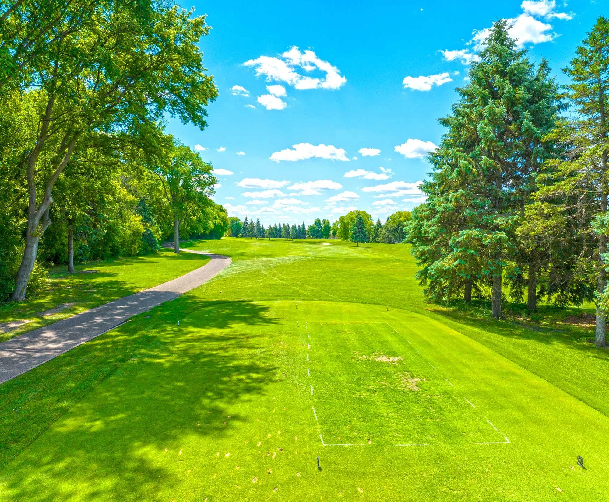 Deer Run Hole 11 Tee Shot