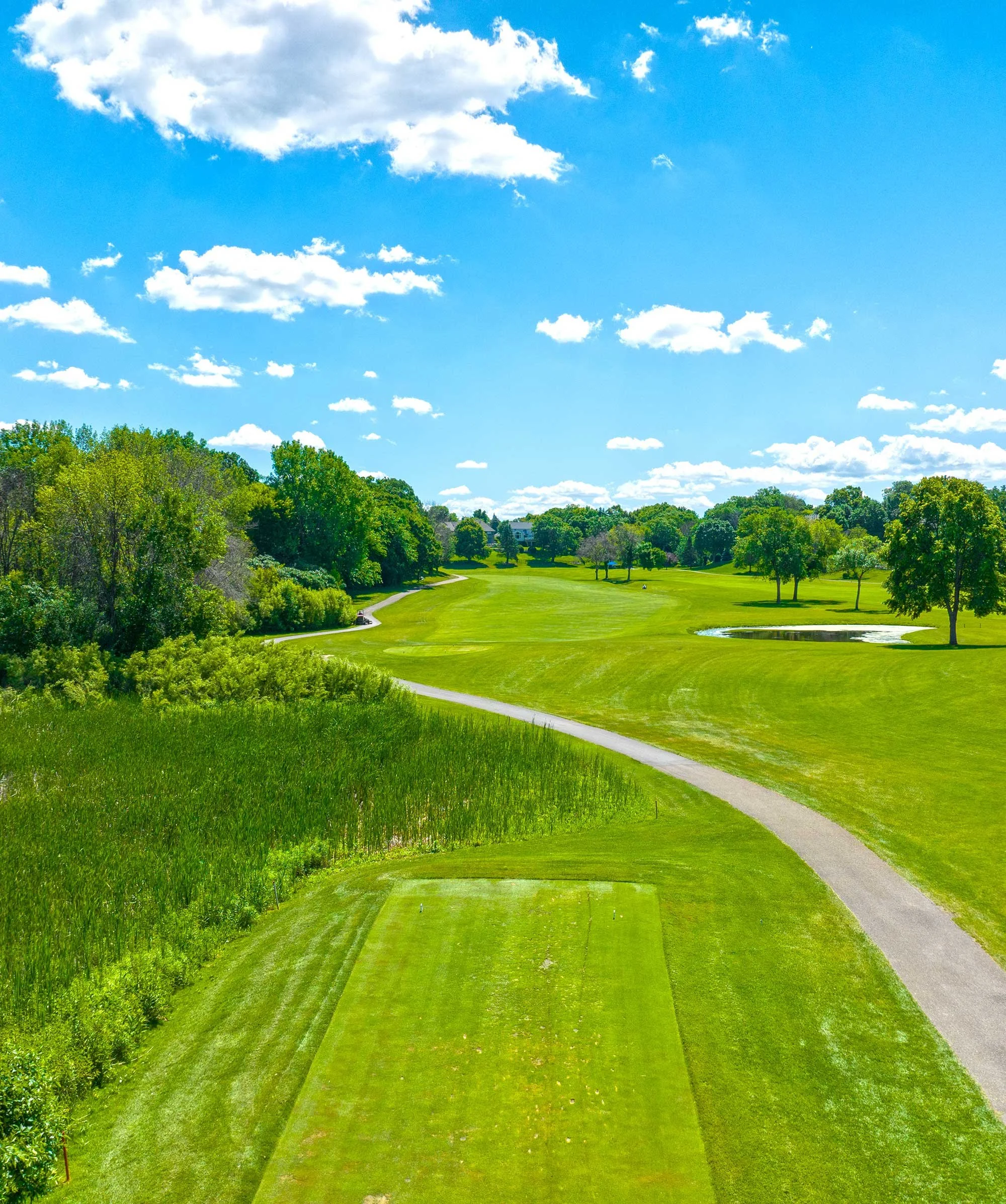 Deer Run Hole 8 Tee Shot