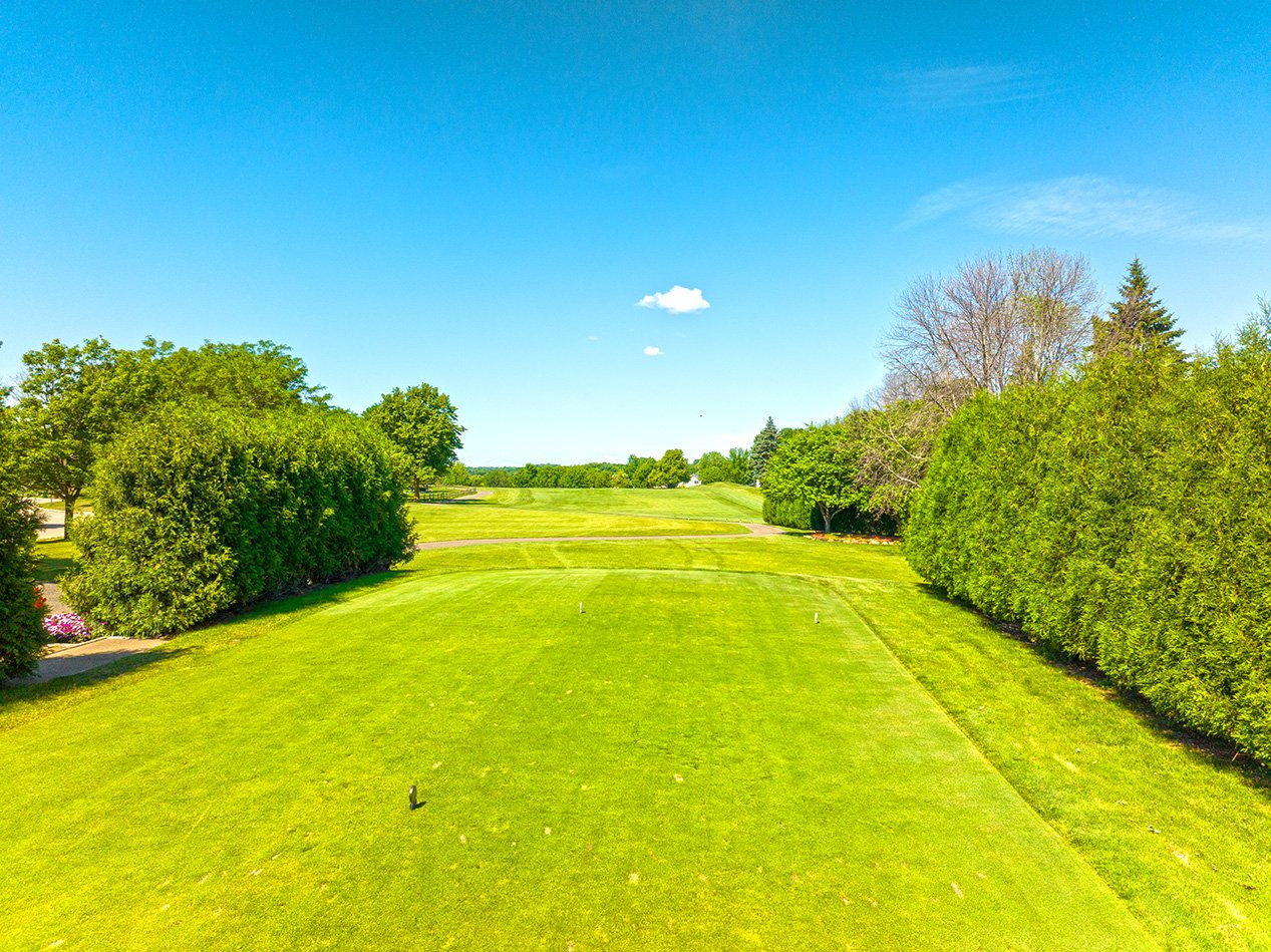 Deer Run Hole 1 Tee Shot
