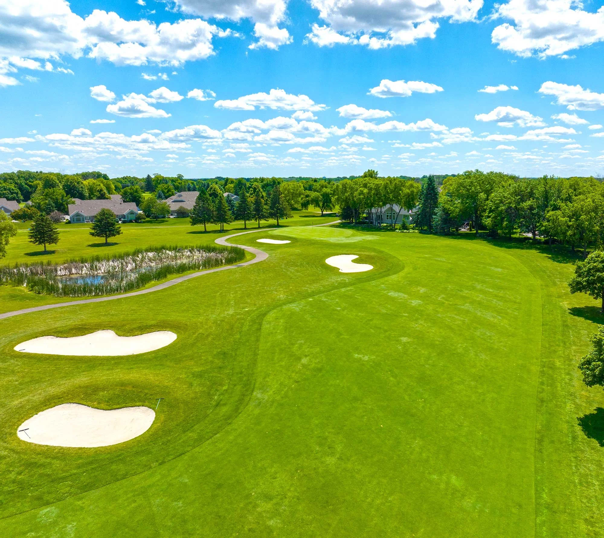 Deer Run Hole 17 Approach