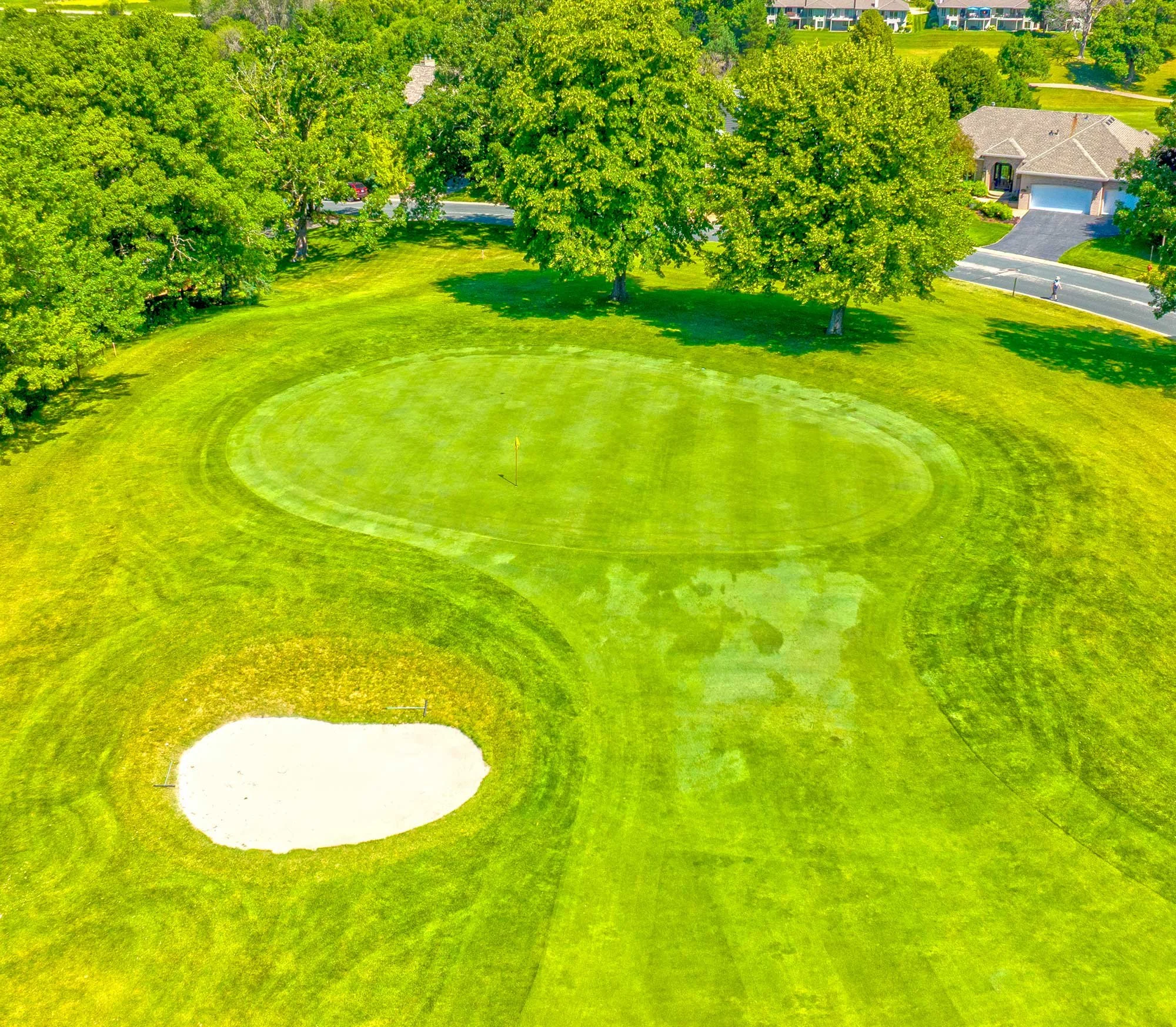Deer Run Hole 3 Green