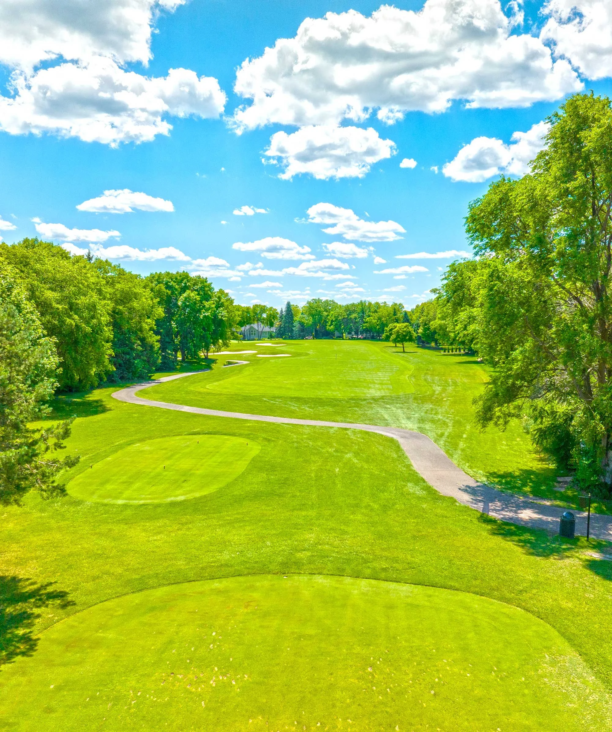 Deer Run Hole 17 Tee Shot