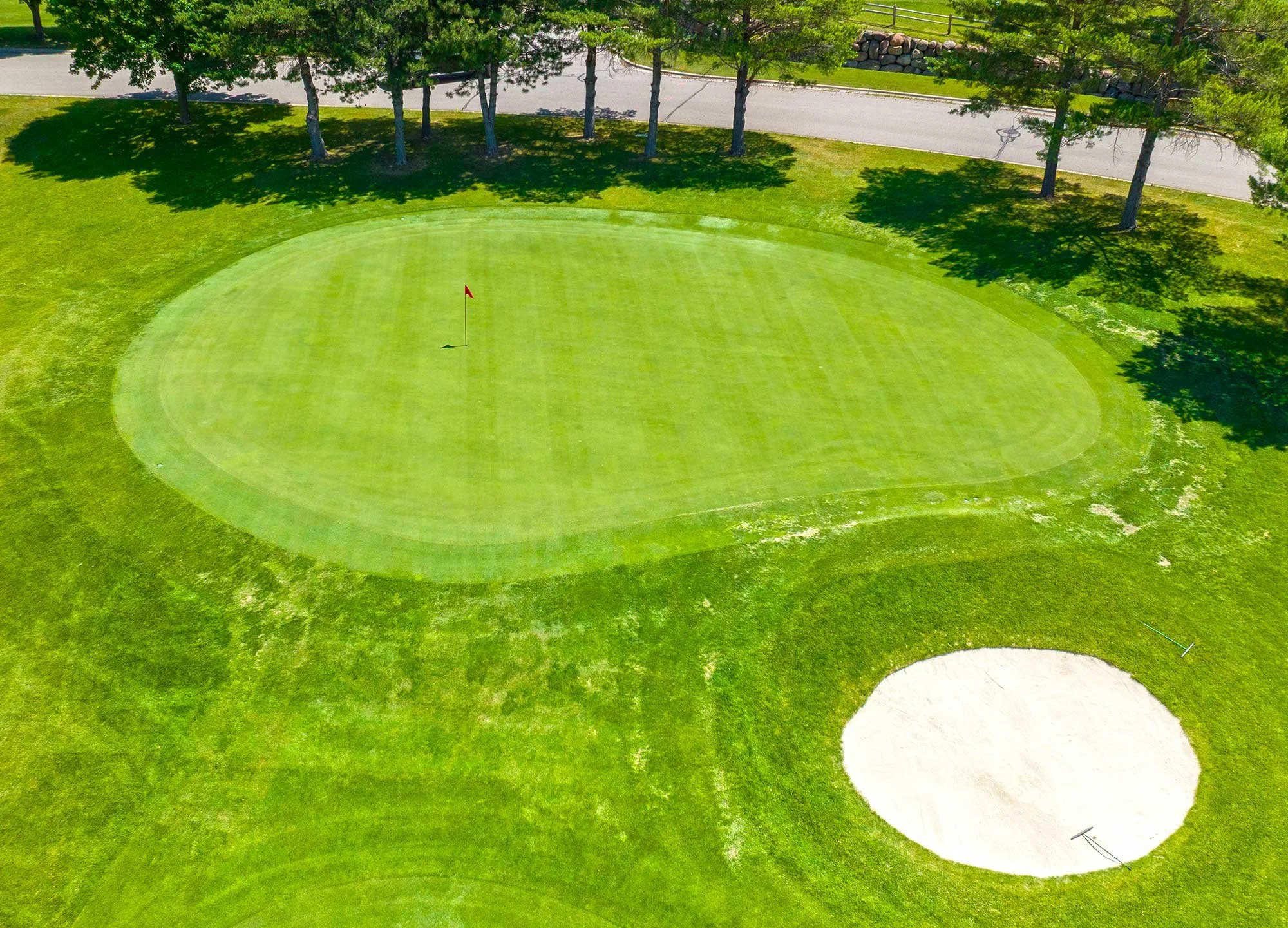 Deer Run Hole 16 Green