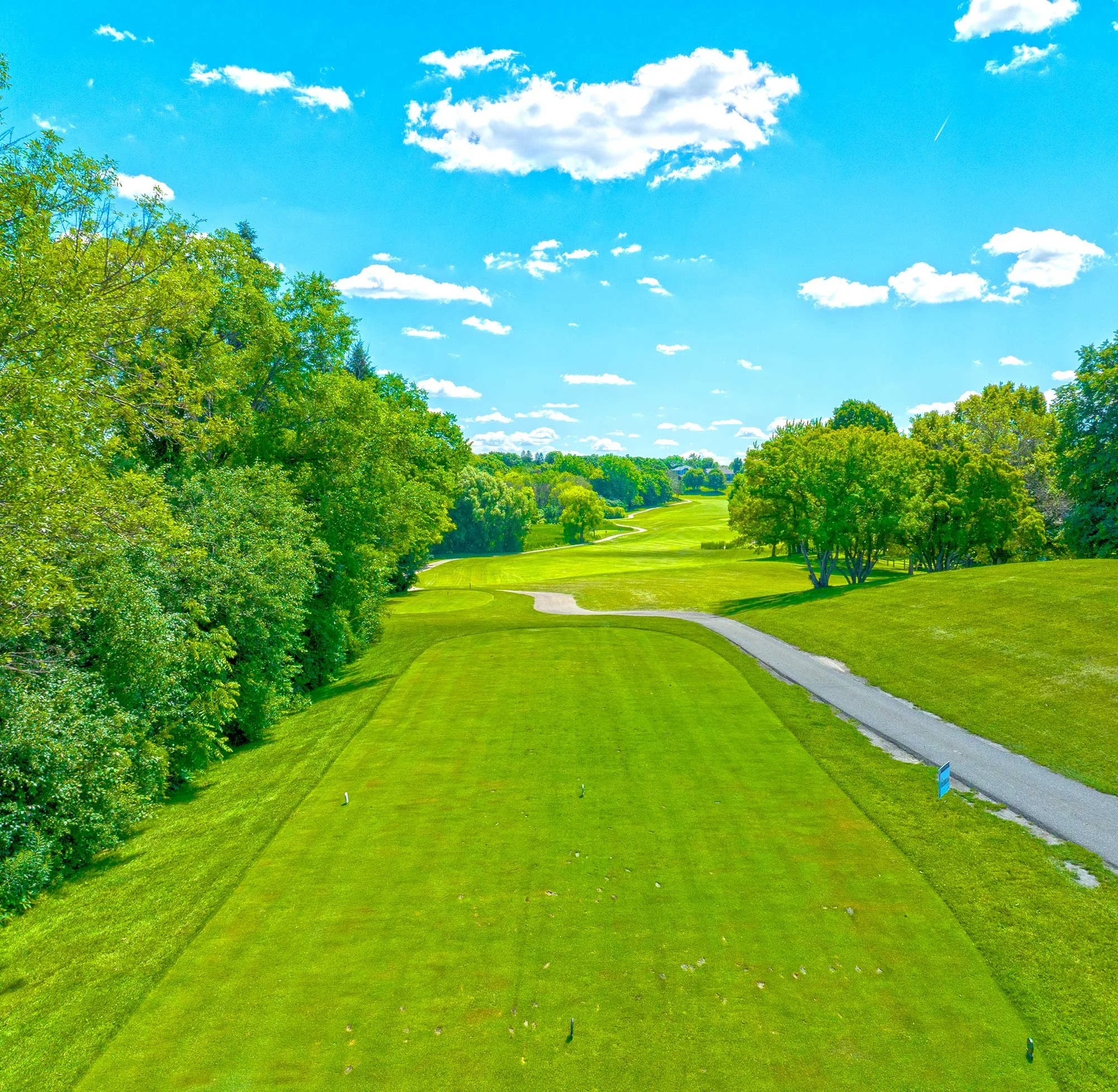 Deer Run Hole 7 Tee Shot