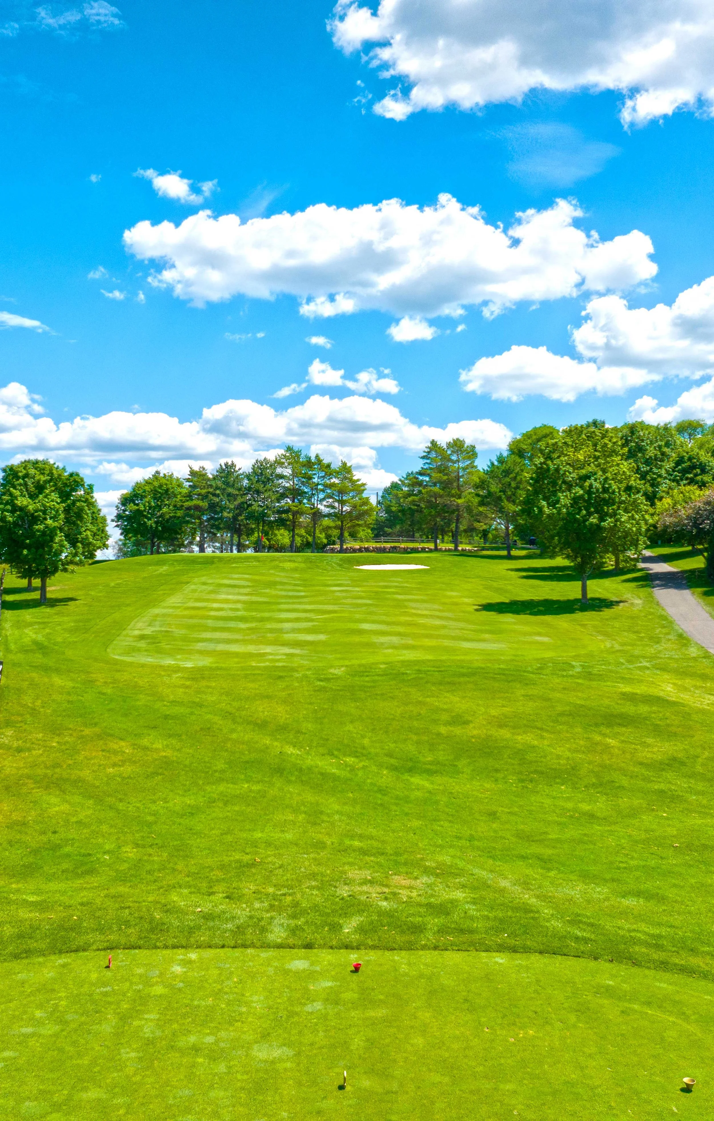 Deer Run Hole 16 Tee Shot