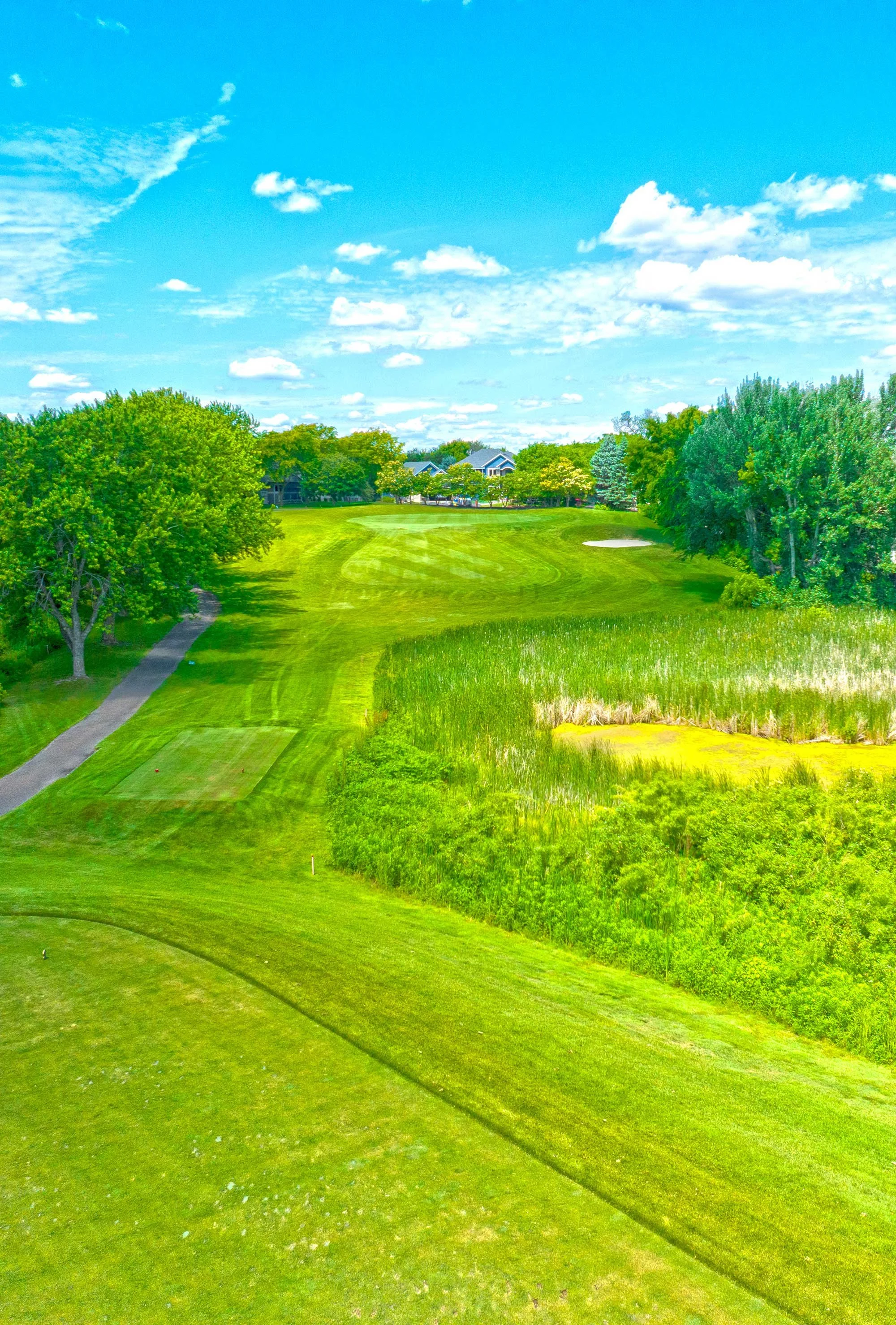 Deer Run Hole 14 Tee Shot