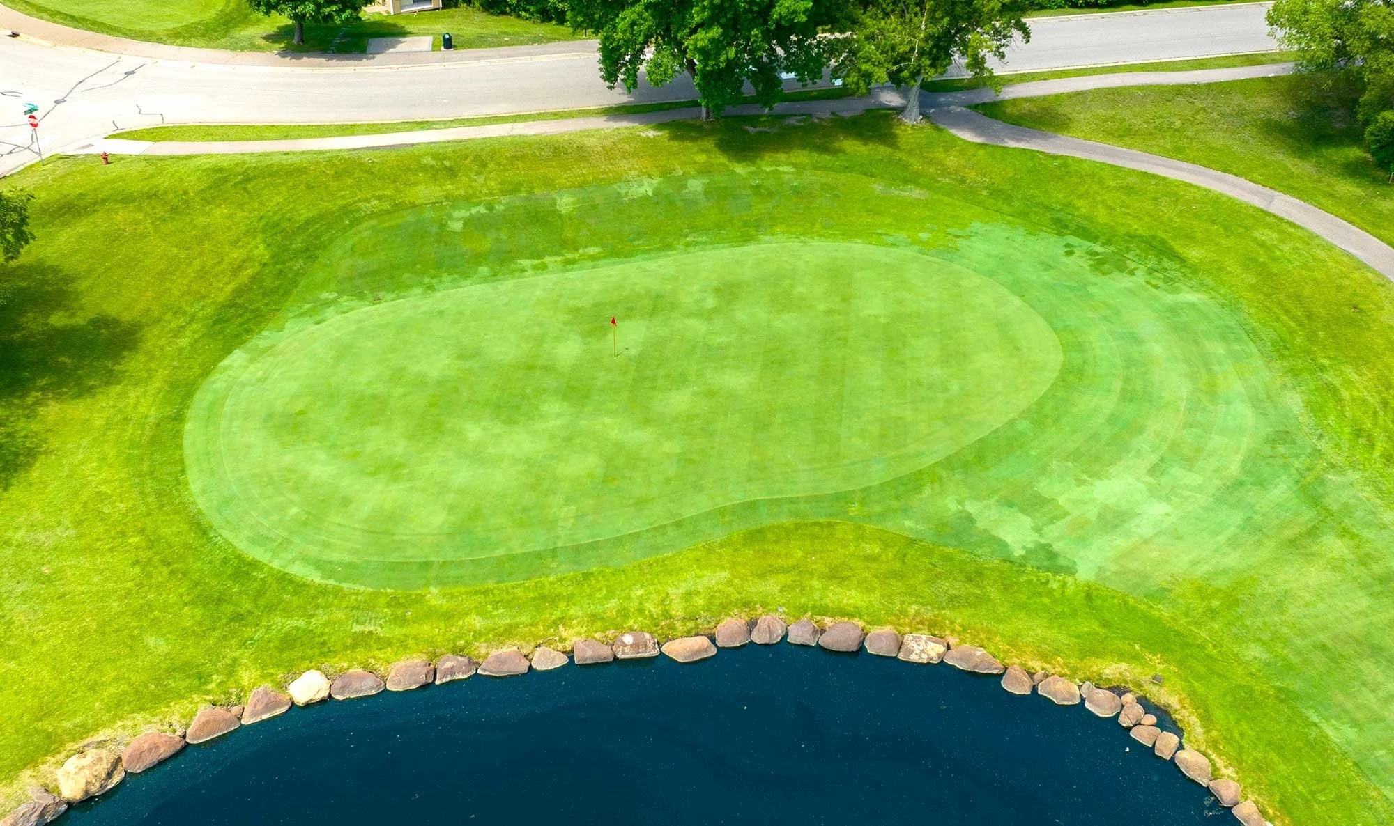 Deer Run Hole 13 Green