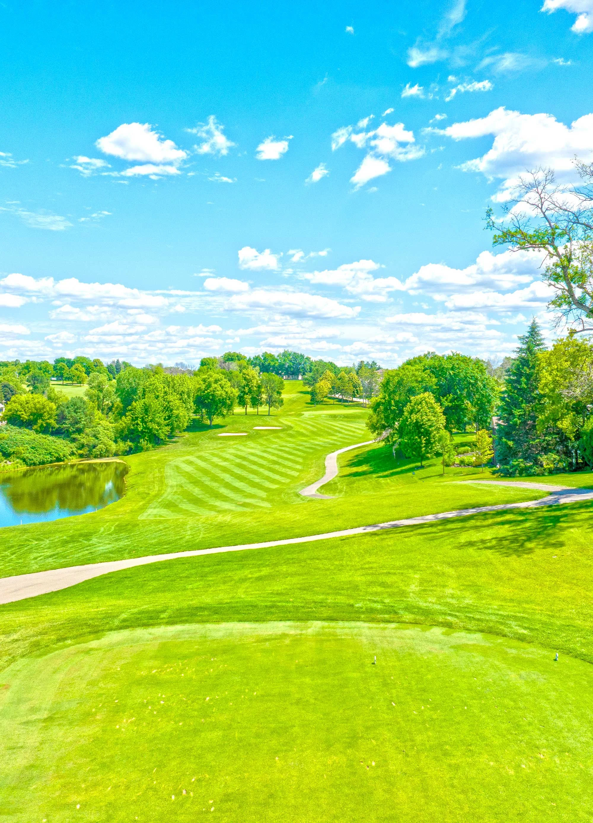 Deer Run Hole 15 Tee Shot