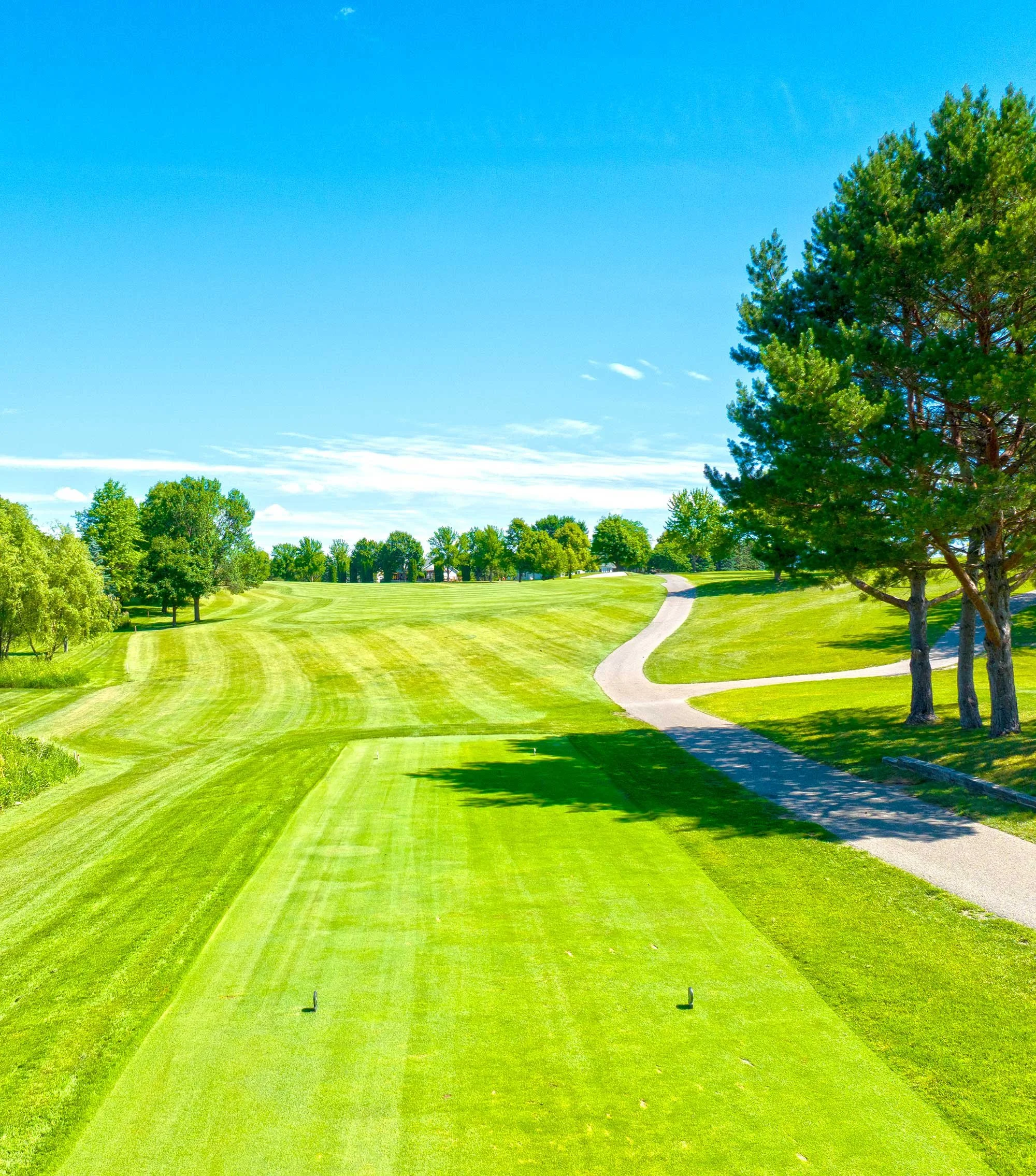 Deer Run Hole 3 Tee Shot