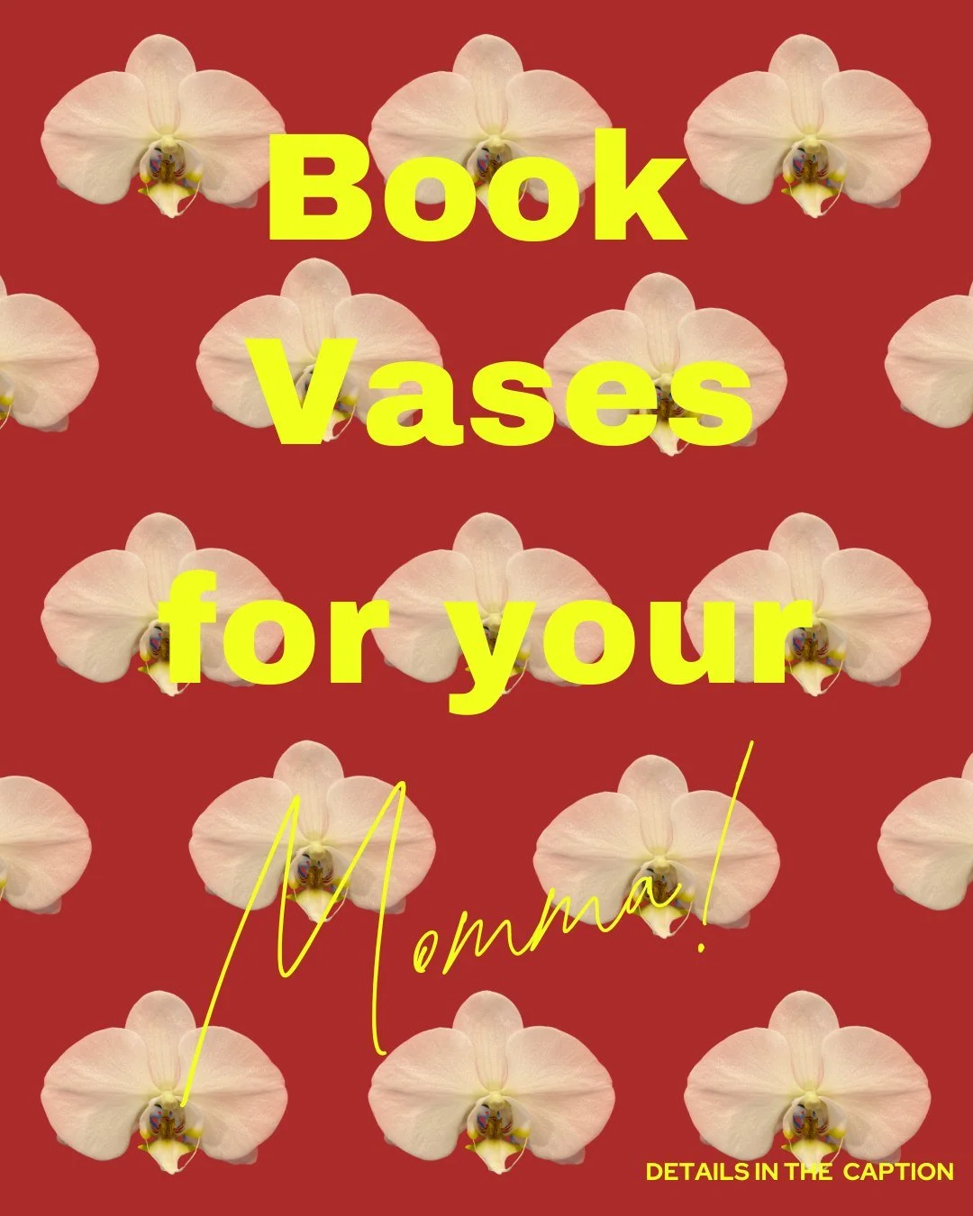 For those who like to plan ahead, we have a treat for you!  We're loving book vases and are selling them for Mother's Day at our Mary Quinton Bookstore at Tufts! It's a great gift for book loving moms, grandmas, aunties, or just the important women i