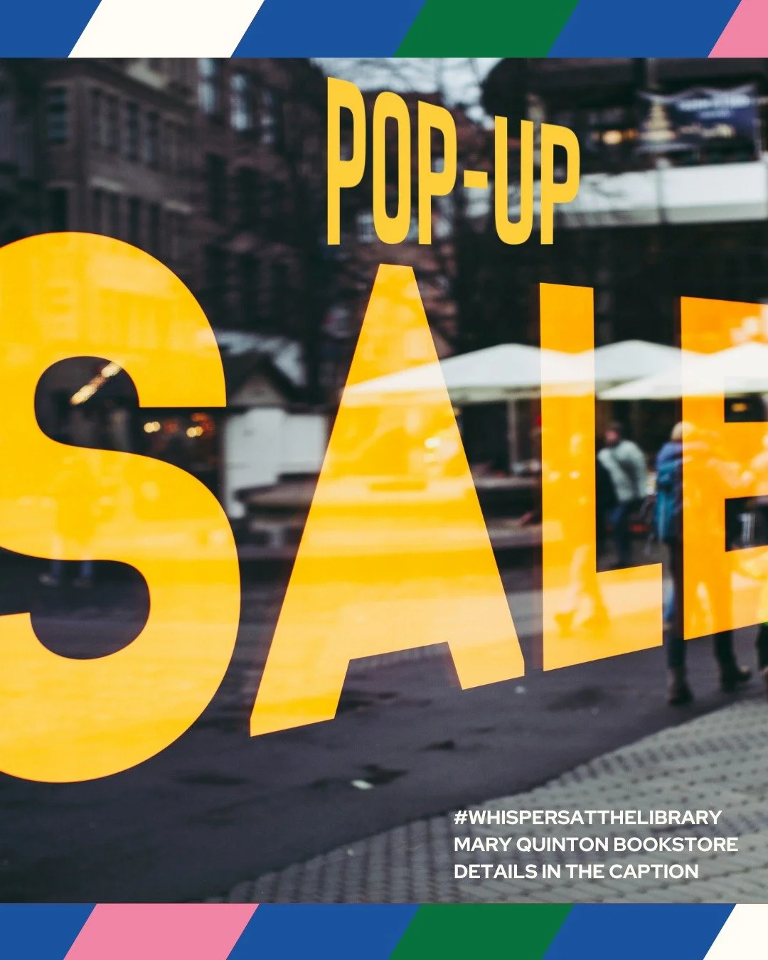 Shhhhh -- the Friends are having a small, secret pop-up sale at Tufts today. Swing by the Libraries'/Friends' Farmer's Market Table at Tufts or by the Mary Quinton Bookstore from 4-7pm. A little birdie told us that during these hours you can pick any