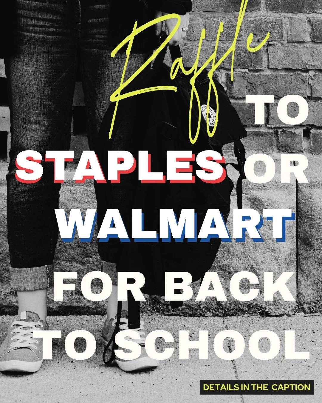 Friends, we still have tickets to win a $250 gift certificate to Walmart OR a $250 gift certificate to Staples! Tickets are $10 each, and you can enter as many times as you want. And, as an added bonus the money raised from this raffle will help fund