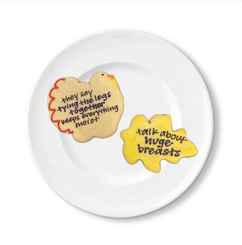 We call this: the perfect dessert plate.