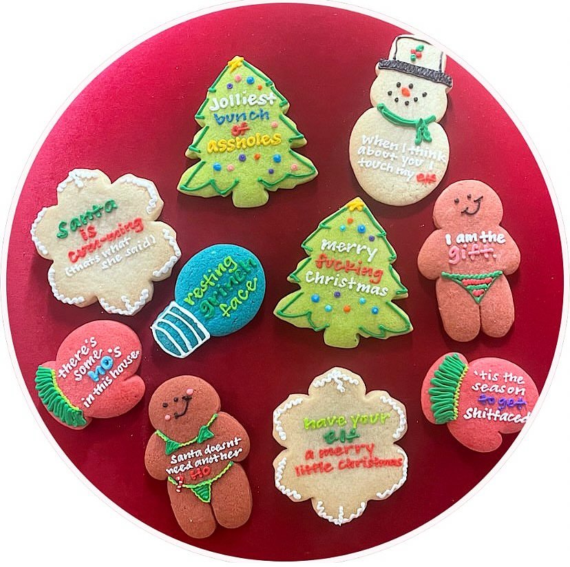 Our CHRISTMAS &amp; HANUKKAH cookie boxes ARE LIVE! And available in ONE DOZEN &amp; HALF DOZEN!
