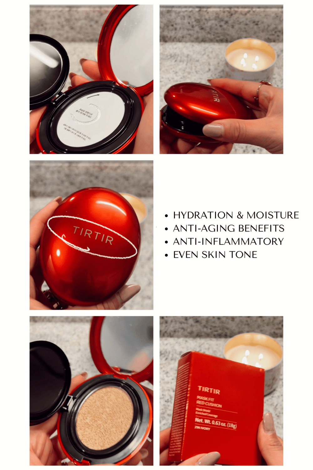 TIRTIR Review -  Mask Fit Red Cushion