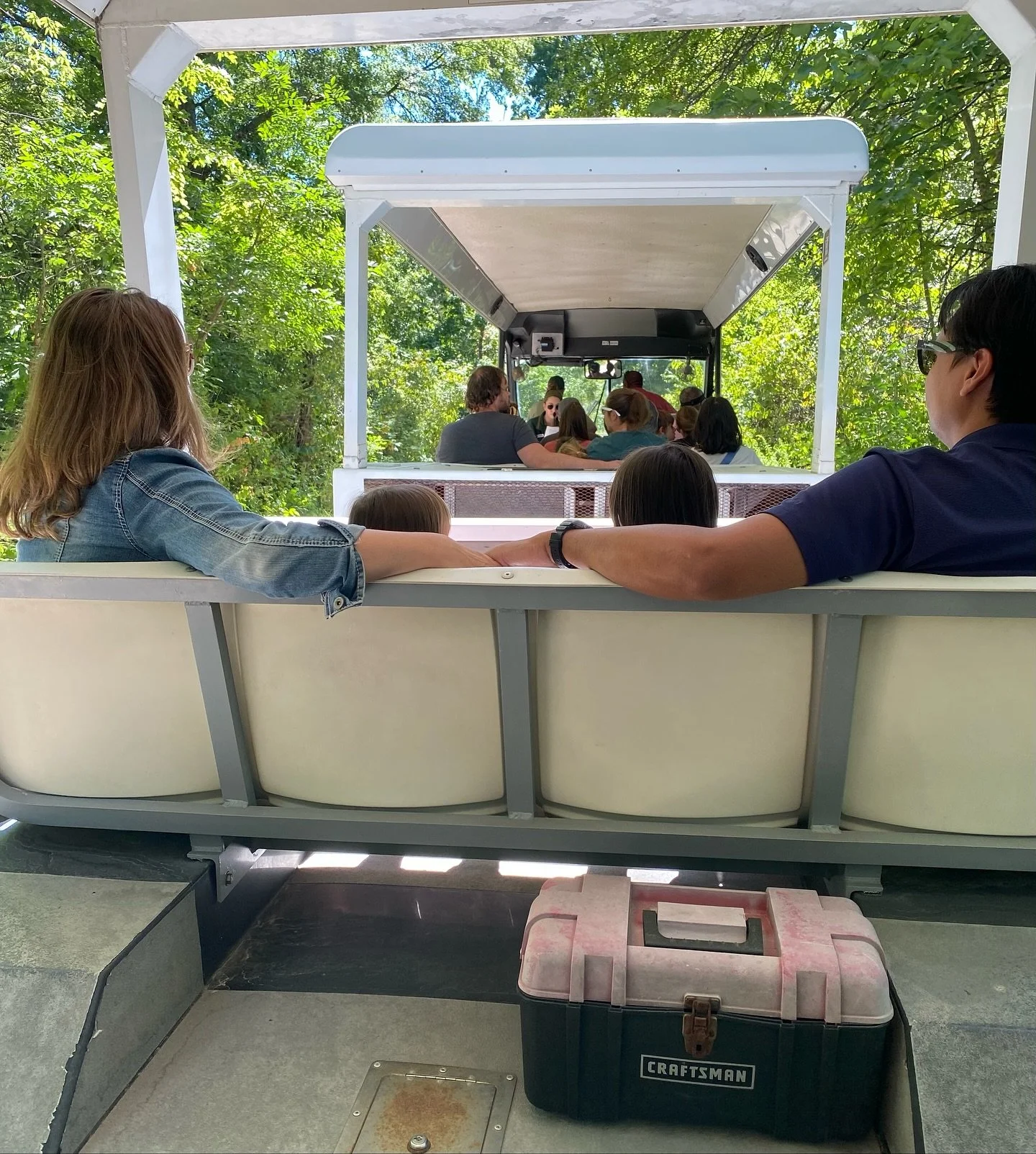 I love where we live. 🥰🌿 There are so many opportunities to be outside and experience the serenity of nature. 

This past weekend, we took a peaceful tram tour through a nearby metro park where the kids got to experience a meadow in person after le
