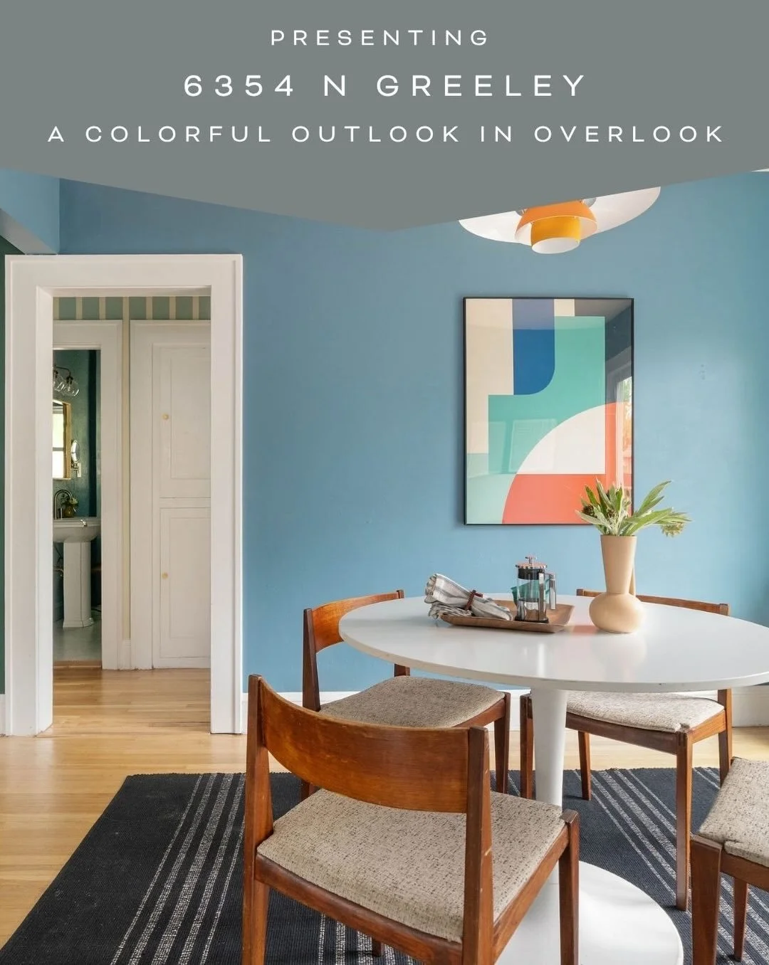 Now presenting: A Colorful Outlook in Overlook

This playful Portland bungalow proves that personality never goes out of style.

Nestled in the heart of Overlook, this thoughtfully updated 2-bedroom, 1-bath home is full of warmth, character, and unex