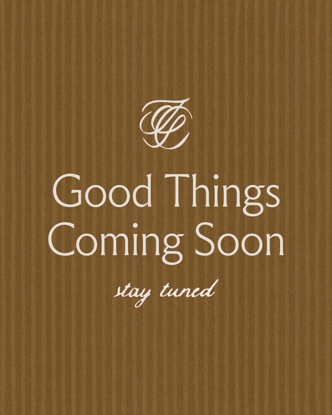 Something new is taking shape around here.

For the past few months I&rsquo;ve been asking myself a simple question: what should it feel like to work with In Good Company? The answer came back spirited, discerning and a little bold. Warm, but never f