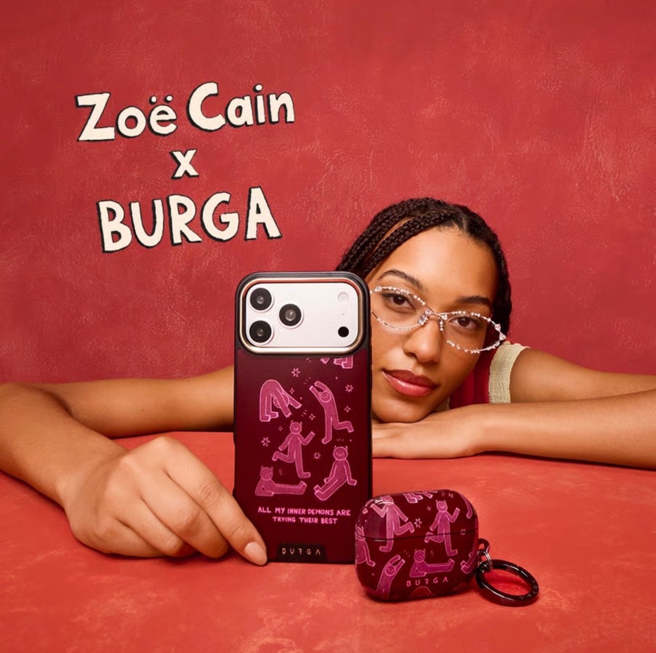 Zoë Cain x Burga