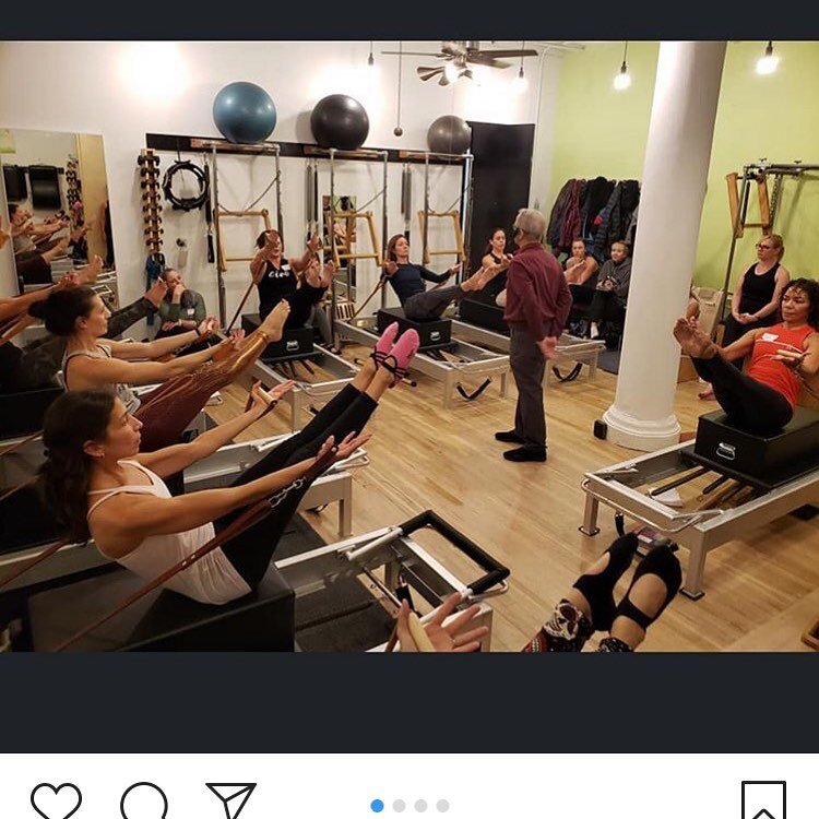 Here&rsquo;s a teaser I&rsquo;m not laughing through. I&rsquo;ve got the eyes of Jay Grimes on me. Very serious stuff when you have someone who learned from Joe Pilates watching you move. 
#teasertuesday