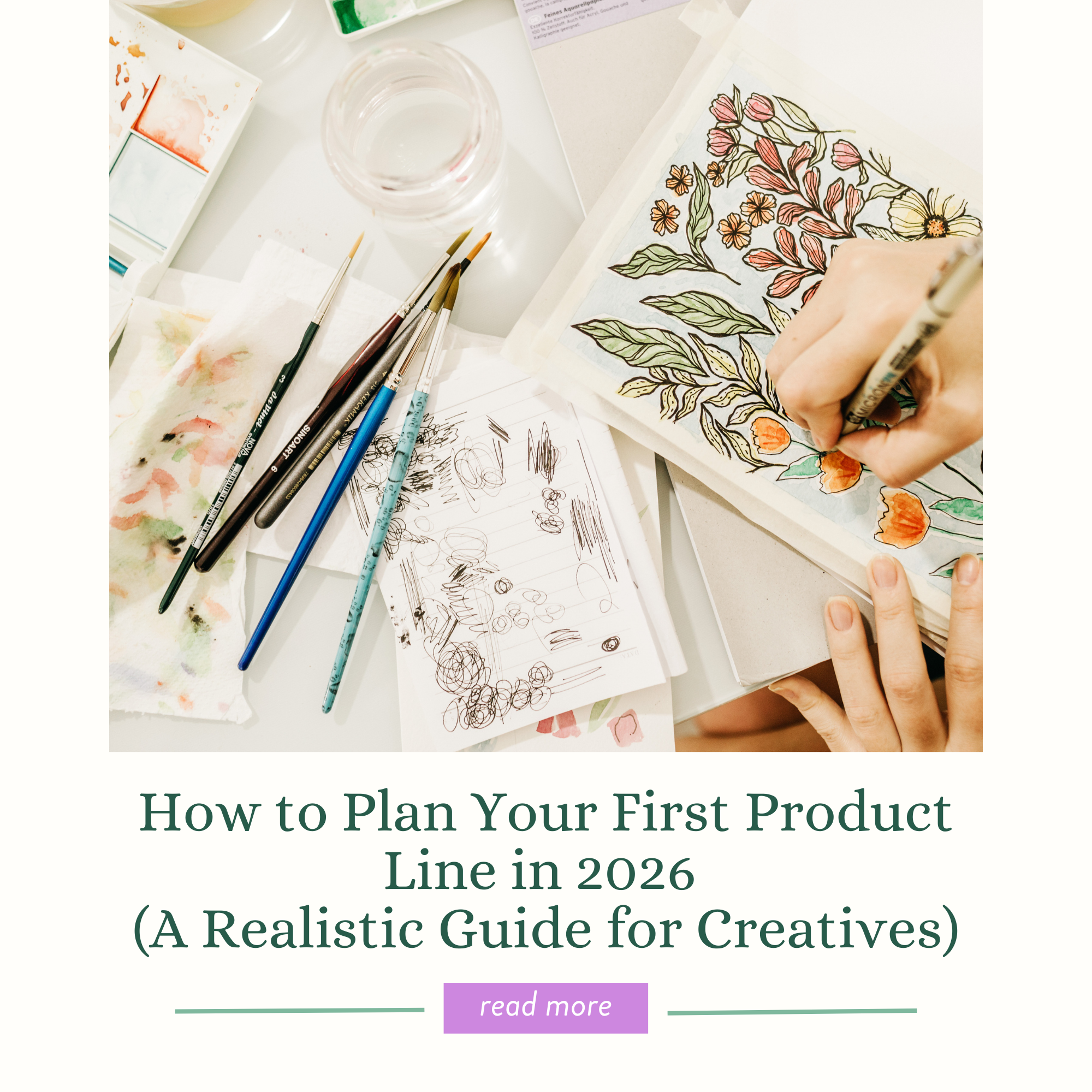 How to Plan Your First Product Line in 2026 (A Realistic Guide for Creatives)