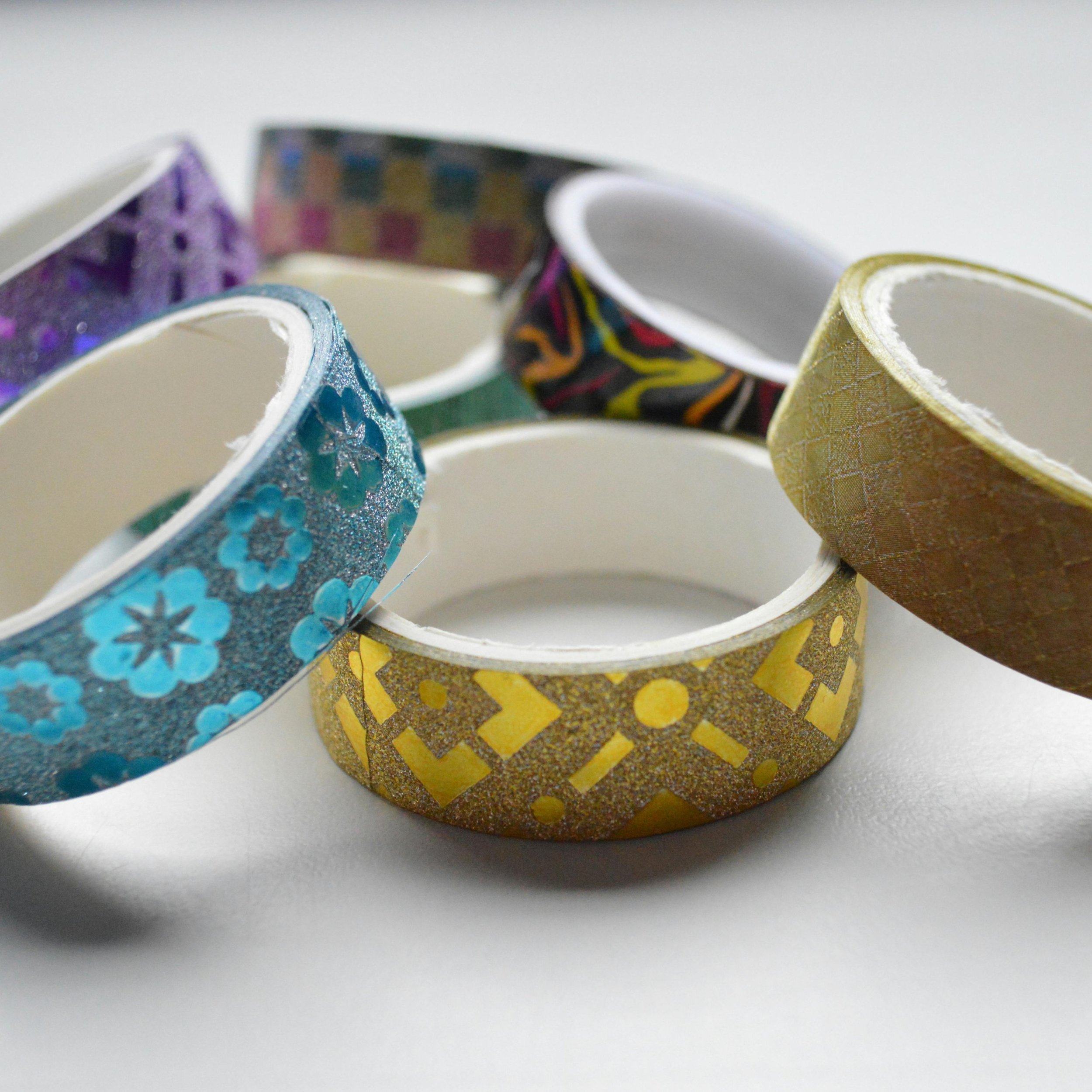Foil Washi Tape vs. Regular Washi Tape