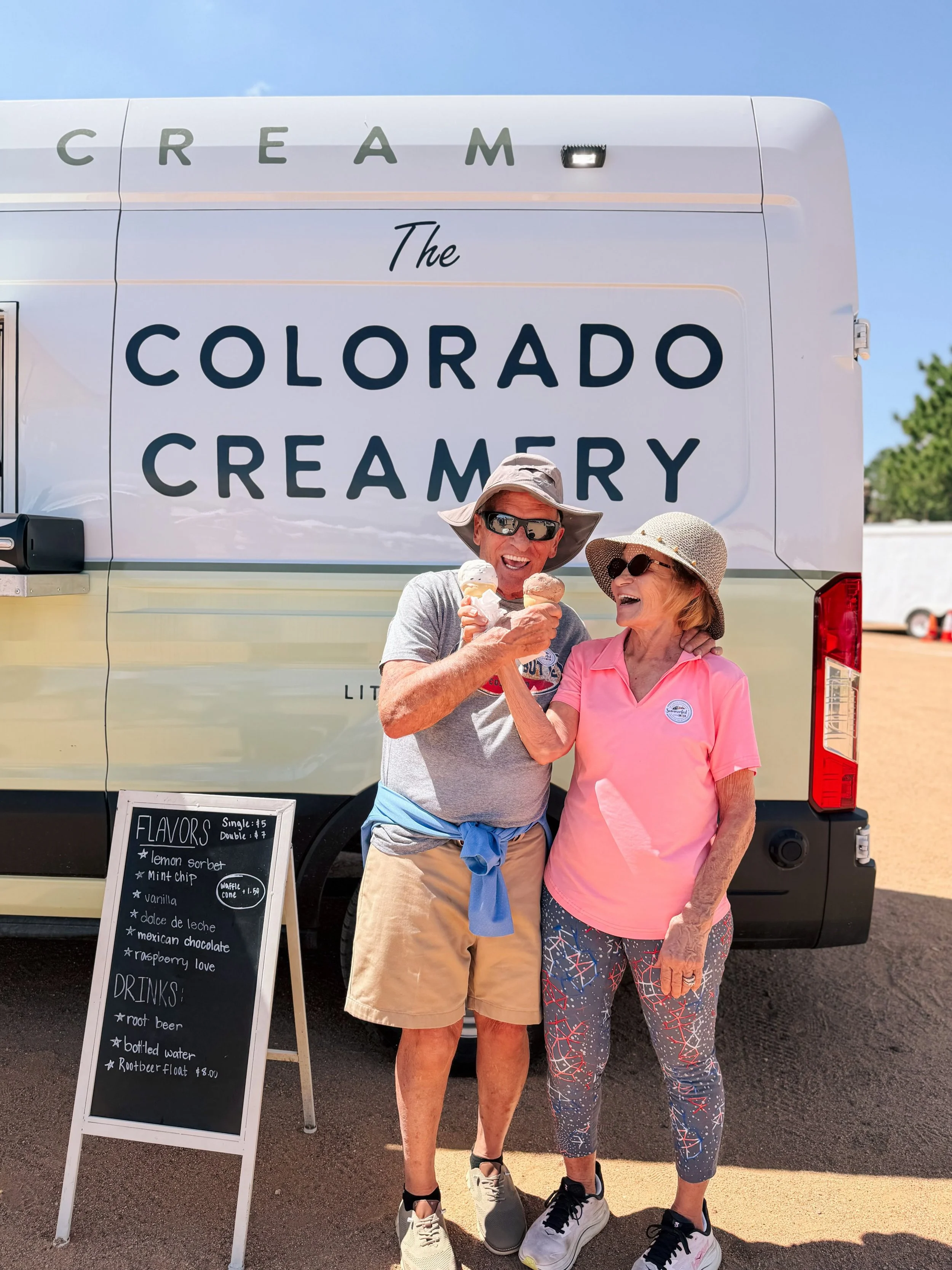 A beautiful day at CAE&rsquo;s Summerfest! Serving scoops + smiles all weekend long 🌞