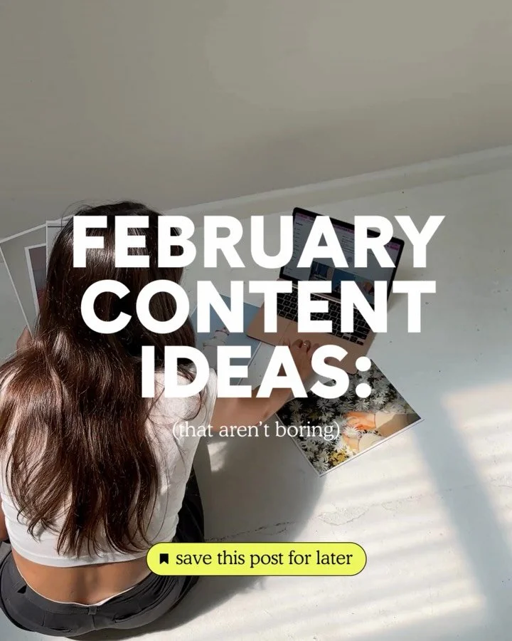 Feeling the pressure of what to post? Here are some ideas that will cut through the noise. Intentional, engaging and real. 😎

#thesocialsisterproject