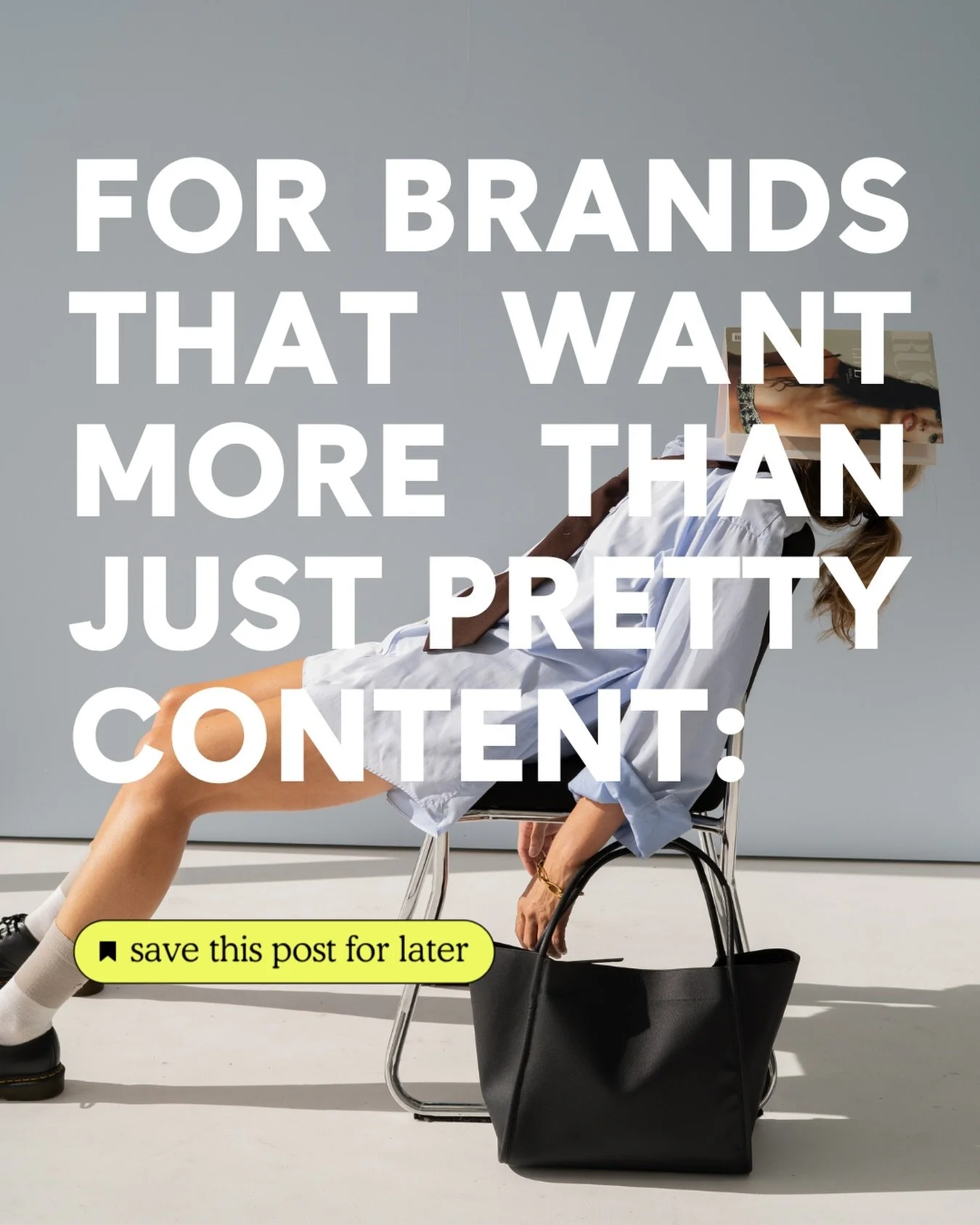 Yeah, pretty content is hot, but content that converts is hotter ❤️&zwj;🔥

Because looking good is only part of the goal. Being remembered (and converting) is. 

Save this as your reminder before your next post.