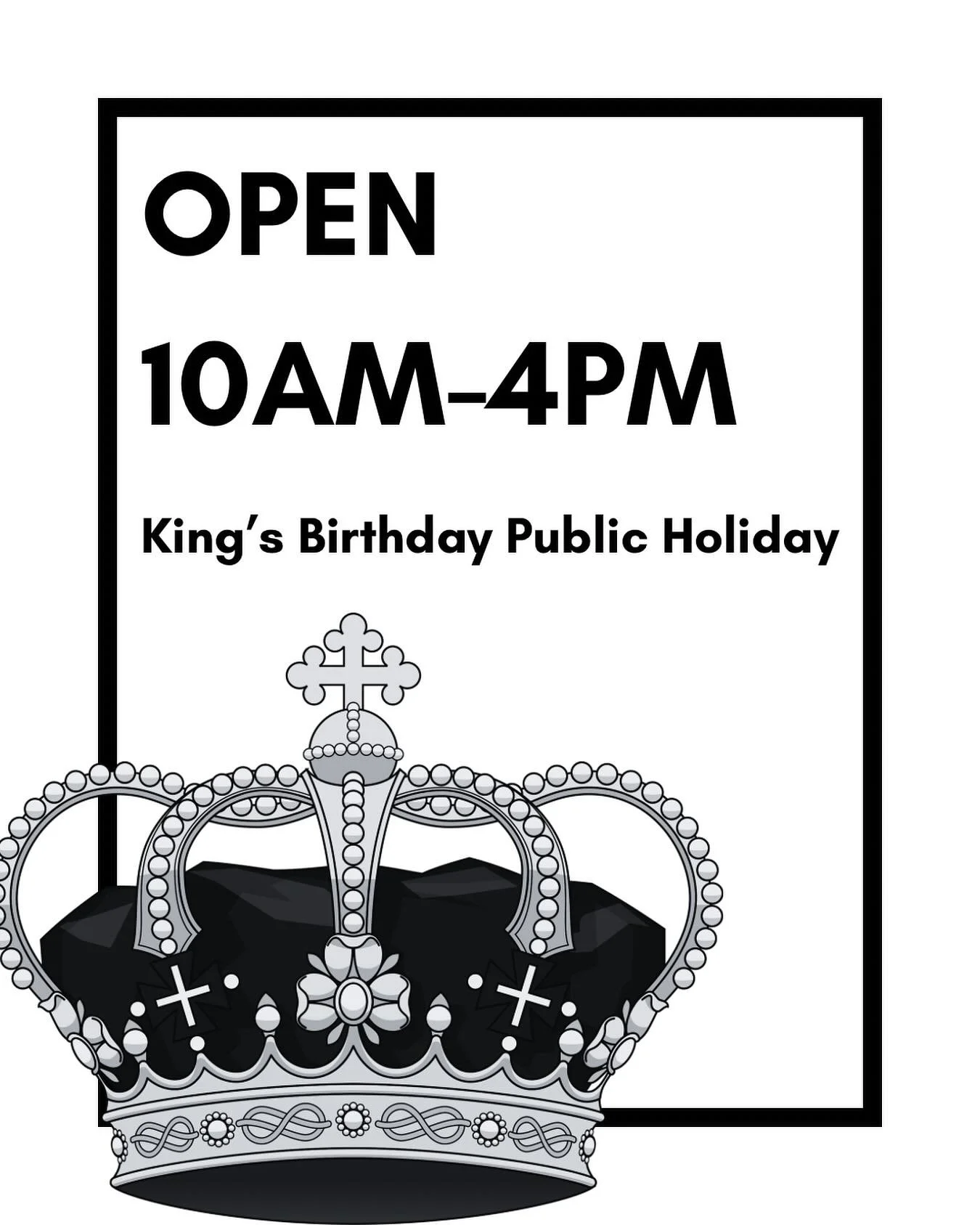 @spexinthecity_perth is open for the King&rsquo;s Birthday Public Holiday. 

Sunday - 10AM to 5PM
Monday - 10AM to 4PM 
Tuesday - CLOSED 

Walk ins welcome, appointments encouraged and prioritised. 

Booking Link In Bio

#weseeyou
