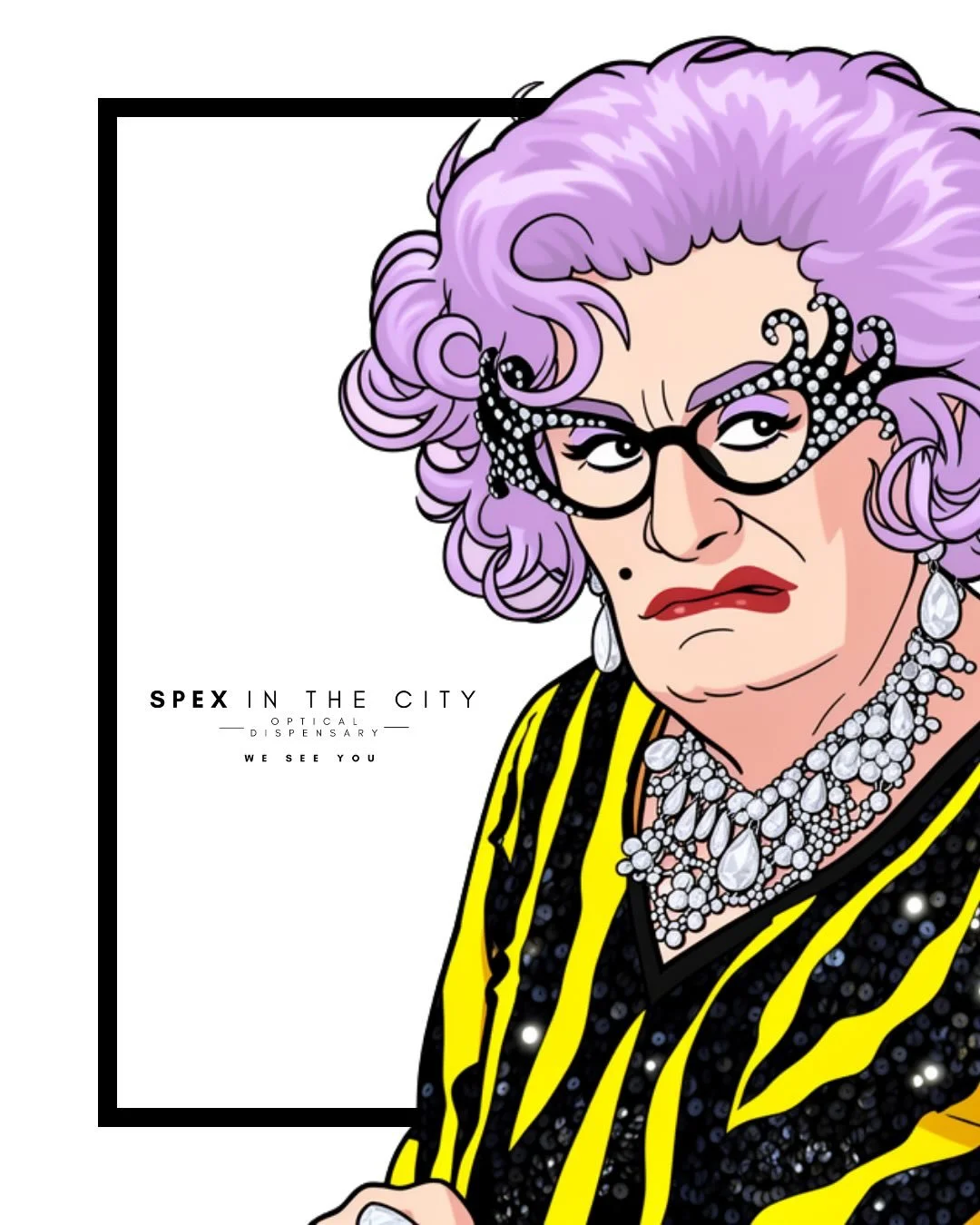 - FAMOUS SPECTACLE WEARERS - 

Here are some of my favourite spectacle wearers! Whether they use eyewear as a form of artistic expression, to convey their personality, to hide or to outshine (or even just to see🤣). 

These spectacle wearers are icon