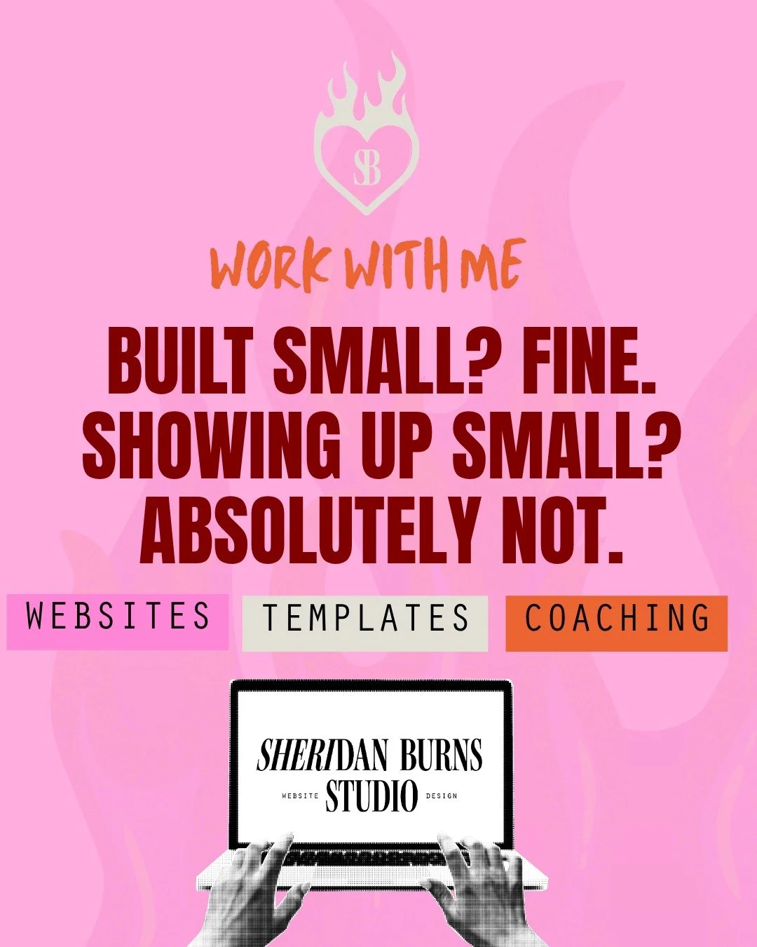 I meet you where you are, but I&rsquo;m not letting you stay stuck there. ❤️&zwj;🔥

Your business doesn&rsquo;t need to be the loudest thing on the internet, but it does need to stop making people work so hard to understand why they should choose yo