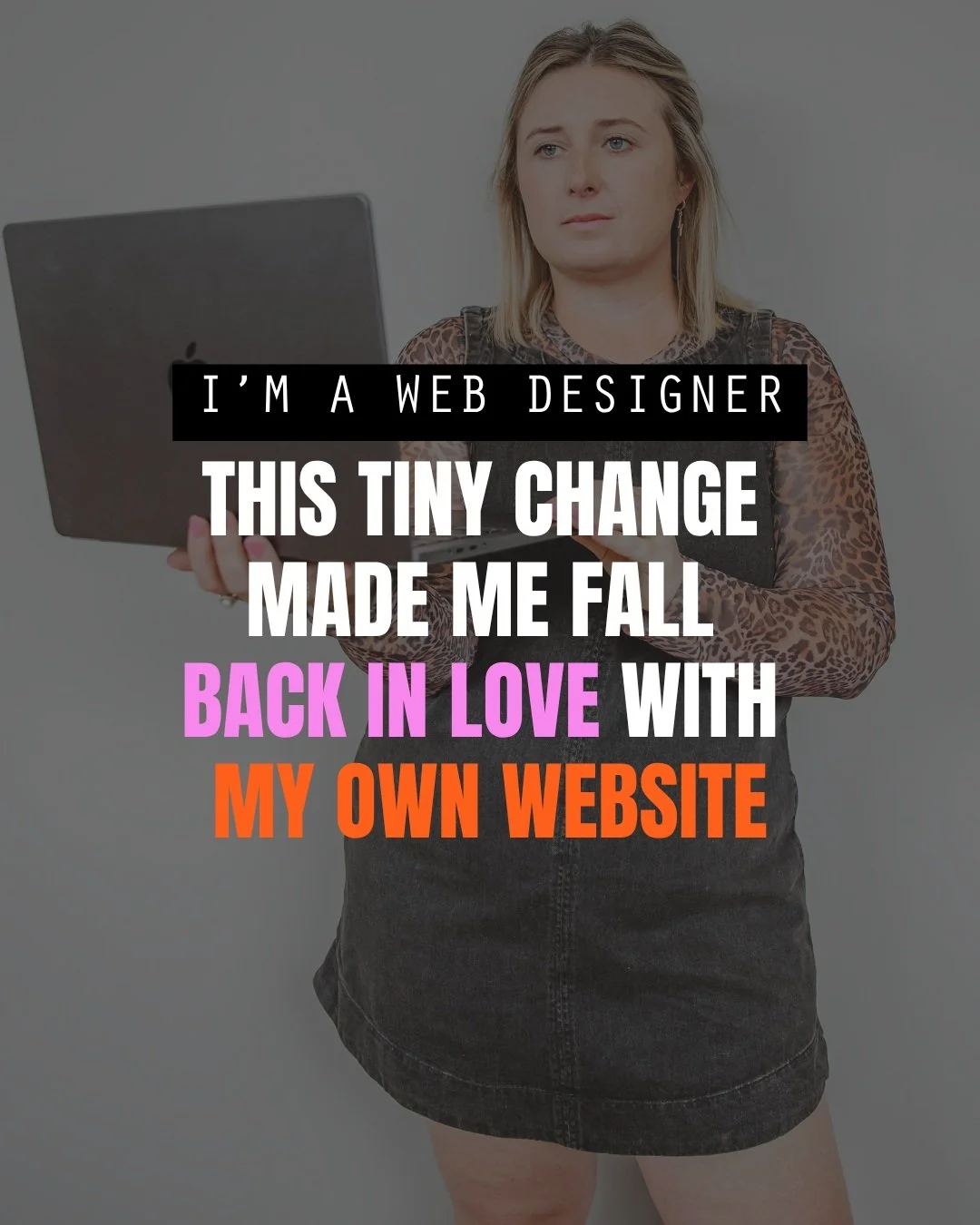 Swipe for the visuals ❤️&zwj;🔥

It&rsquo;s funny how quickly you can convince yourself something needs a full overhaul when really, it just needs a fresh set of eyes.

This was one of those little changes that reminded me why I love web design so mu