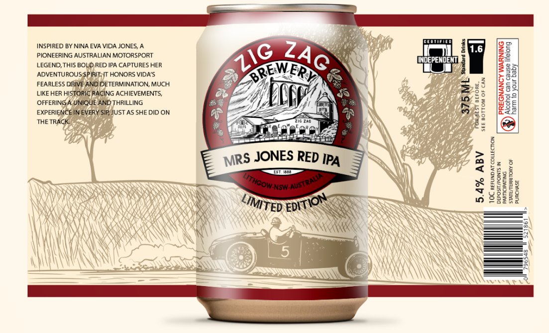 MRS Jones Red IPA