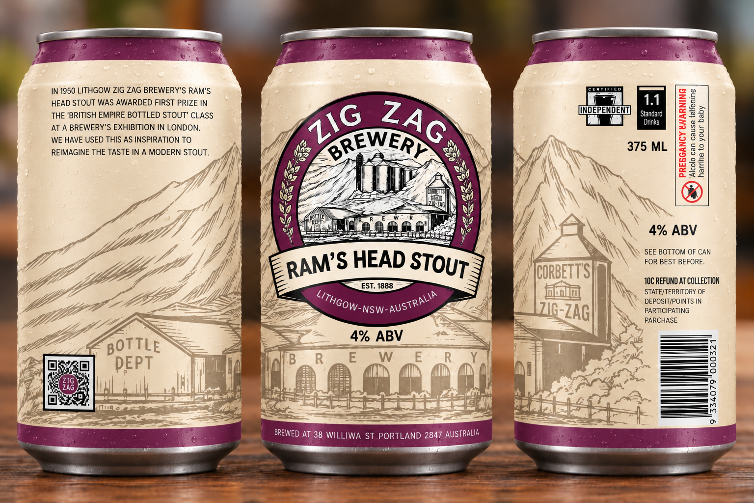 Ram's Head Stout