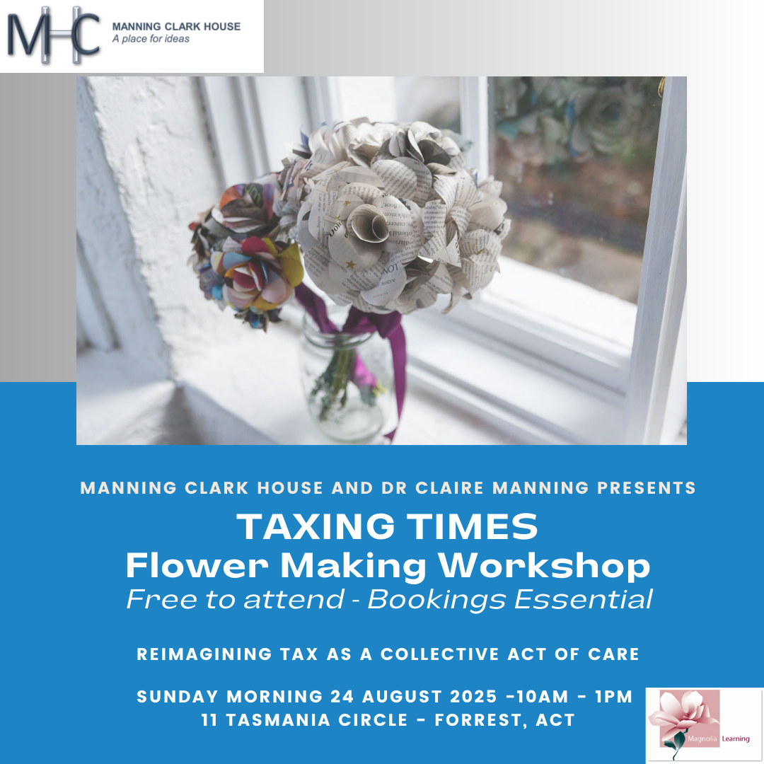 Taxing Times - Free flower making workshop