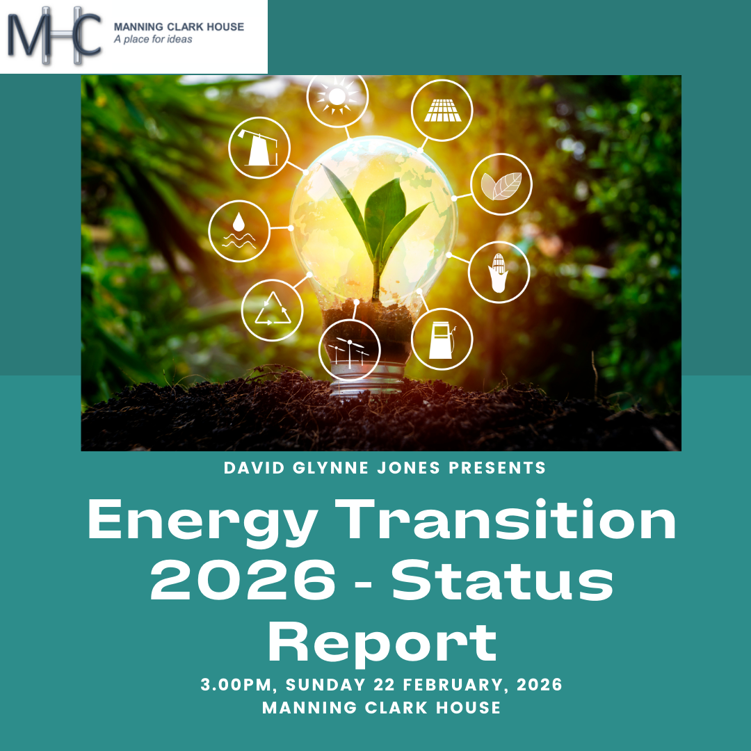 Energy Transition 2026:  Status Report by David Glynne Jones