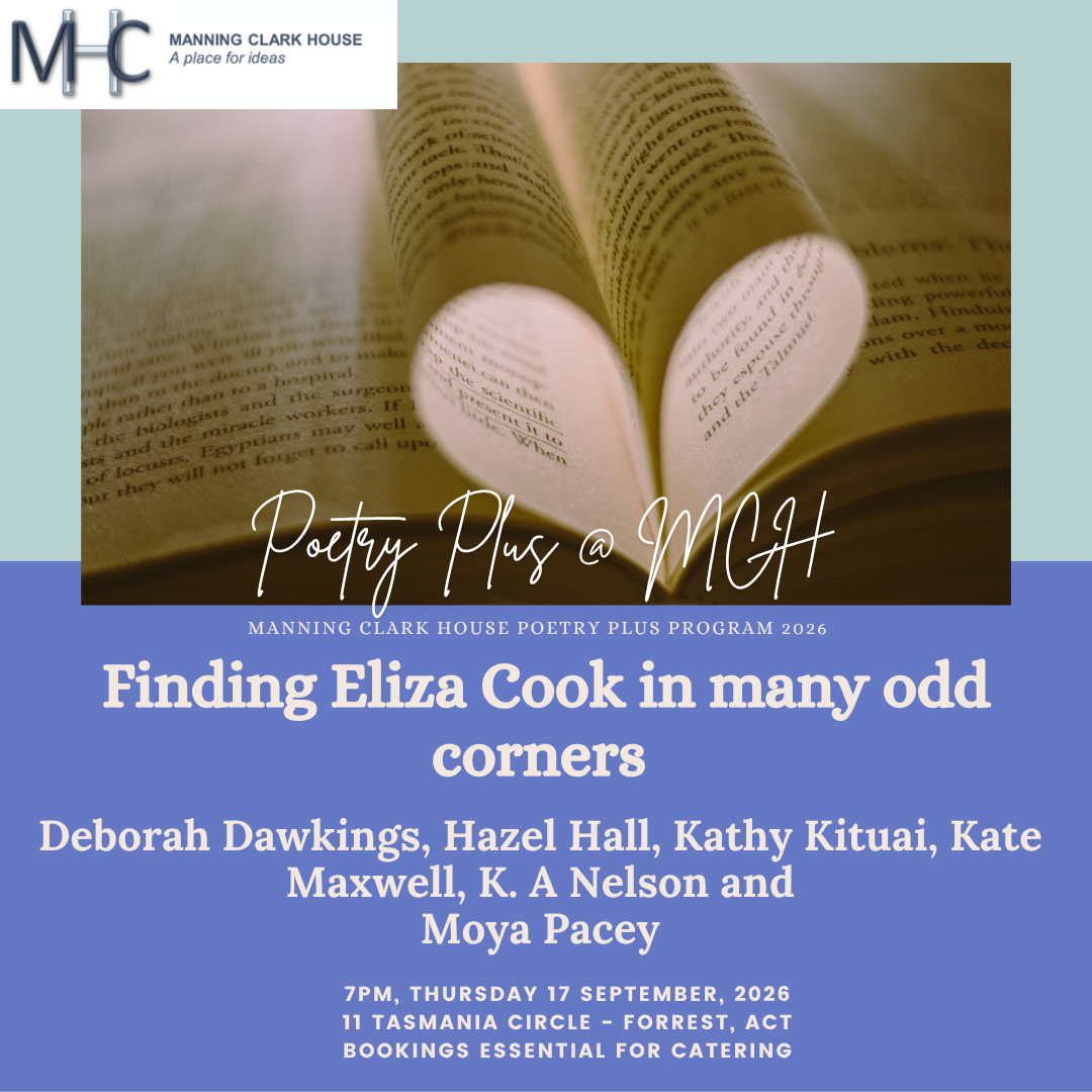MCH Poetry Plus - Finding Eliza Cook in many odd corners