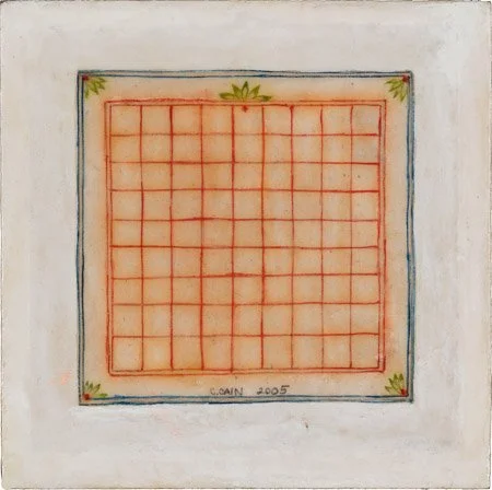 gouache paintings on paper on boards 1