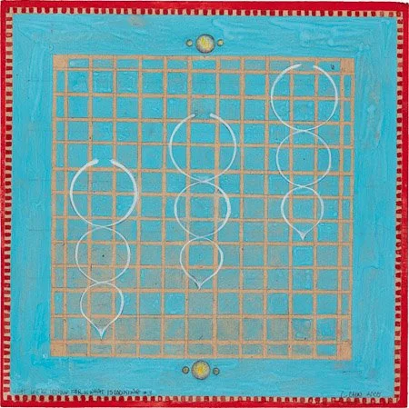 gouache paintings on paper on boards 2