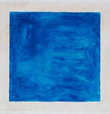 paintings on unstretched canvas