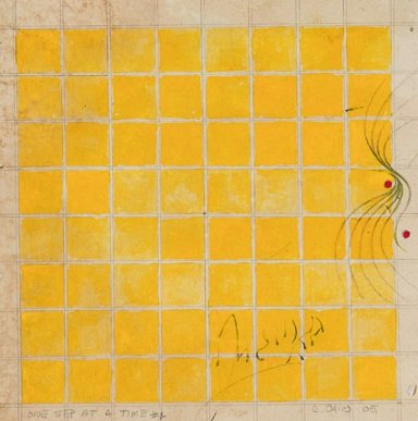 gouache paintings on paper 2