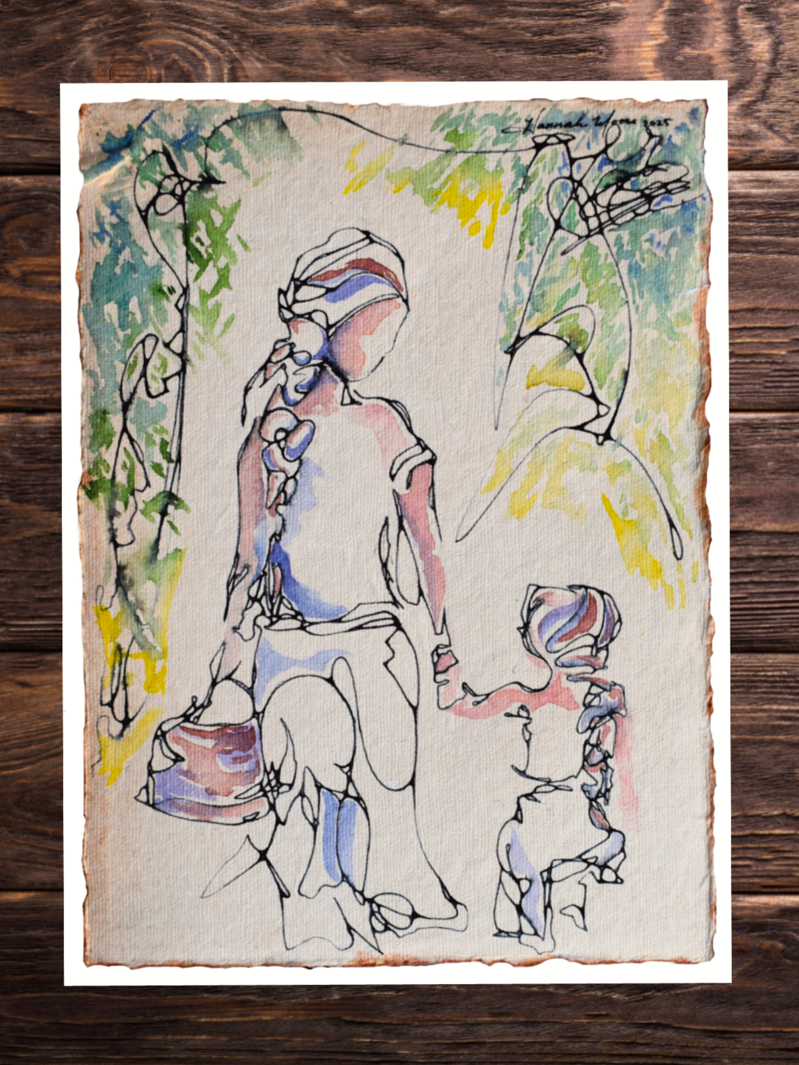 PRINT - "Moments with Her"