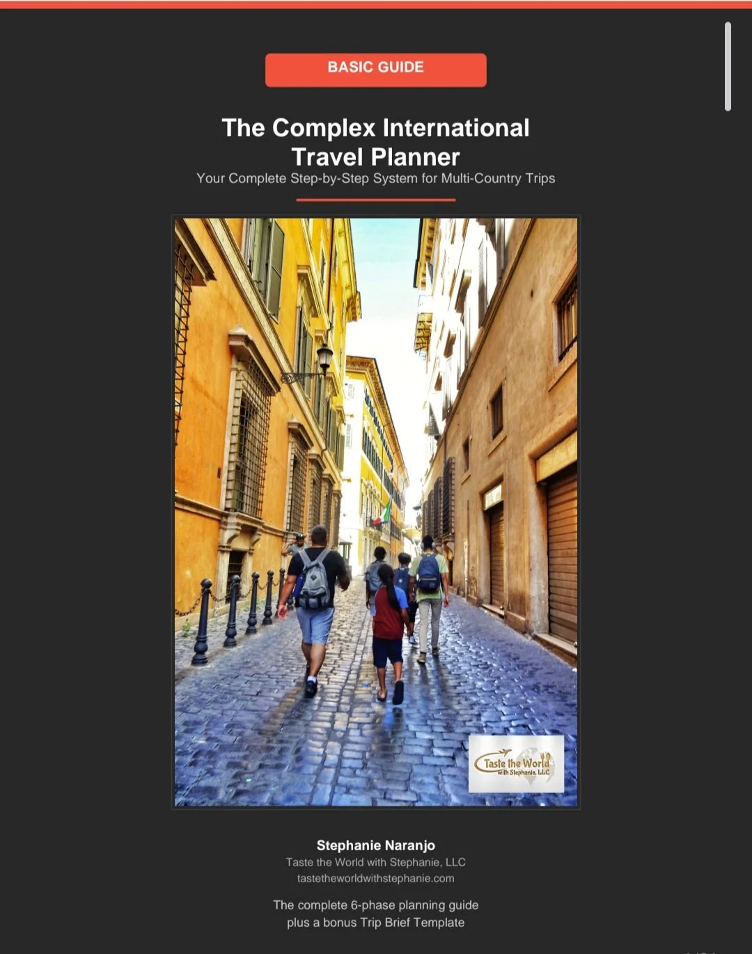 The Complex International Travel Planner: Basic Guide