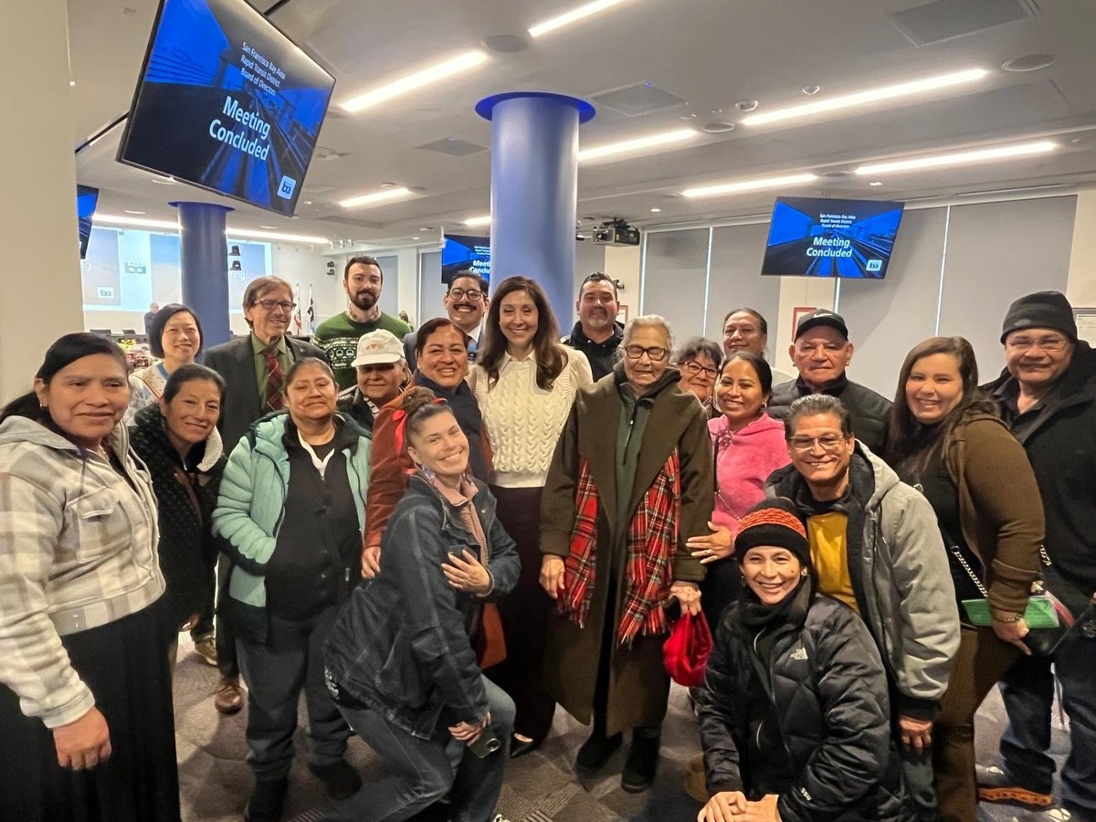 Today the Street Vendor Collaborative took to the BART Board of Directors to speak our collective truths. @missionstreetvendors x @foodvendorscommittee x @_nuestracausa_ 

Vendors have been displaced from the 24th and 16th street plaza since 2023, we