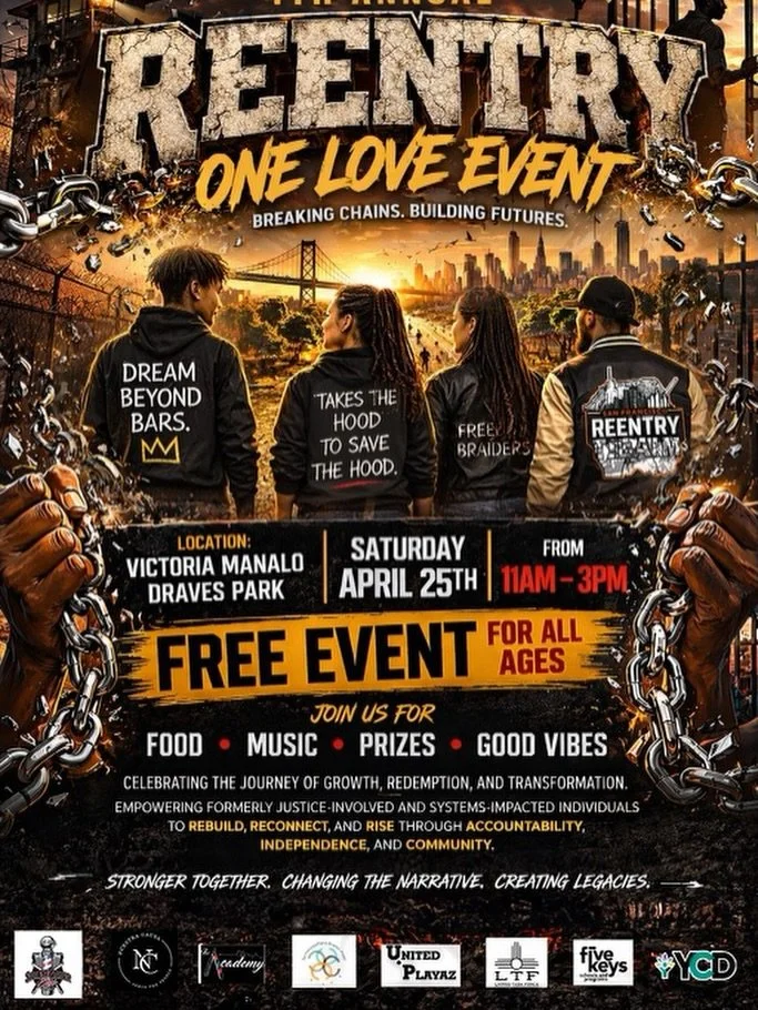 Saturday! Breaking chains building futures. Join us as we come together with community for a powerful and transformative day uplifting those on the journey of growth, redemption, and transformation. 

#NuestraCausa