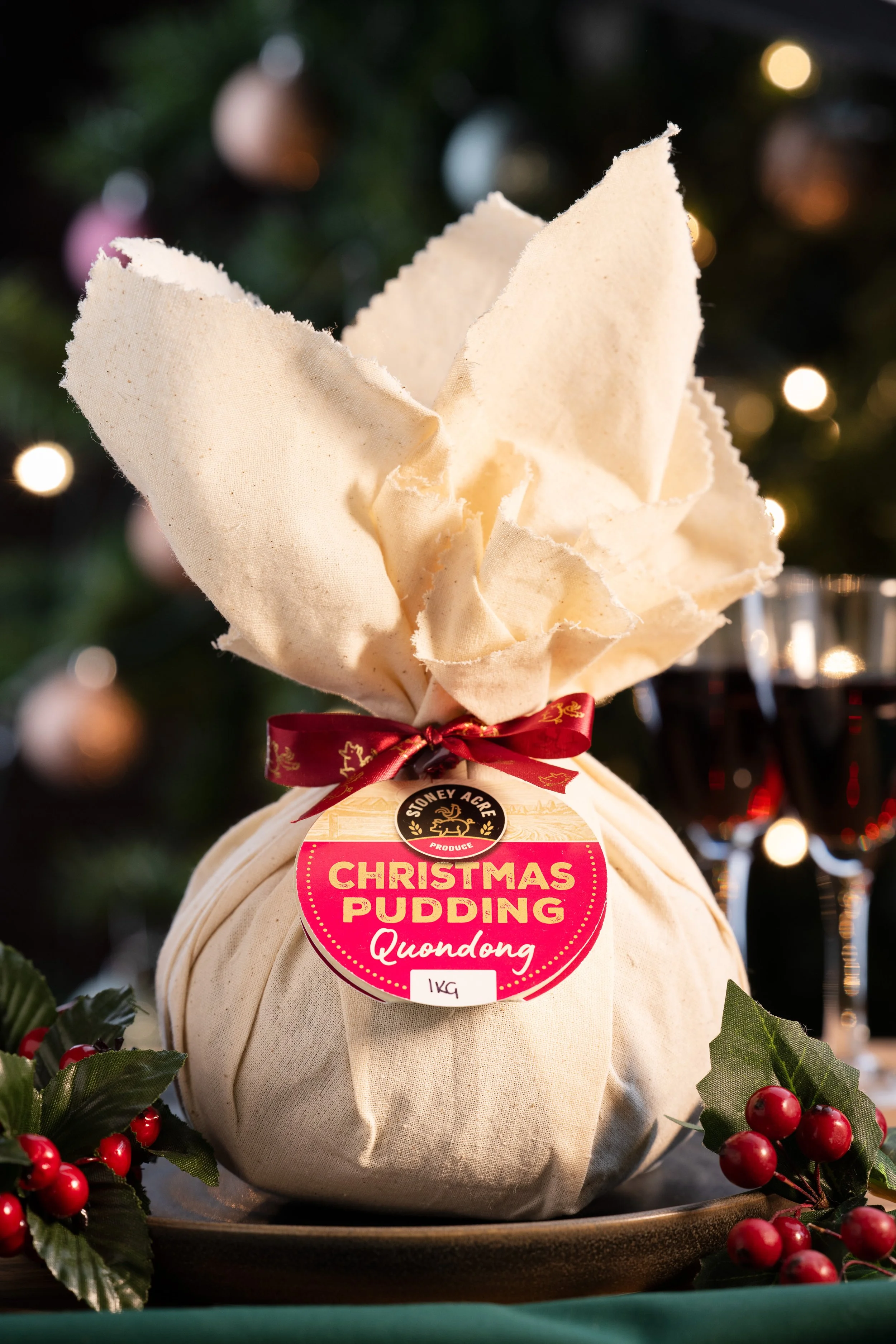 Quandong Christmas Pudding