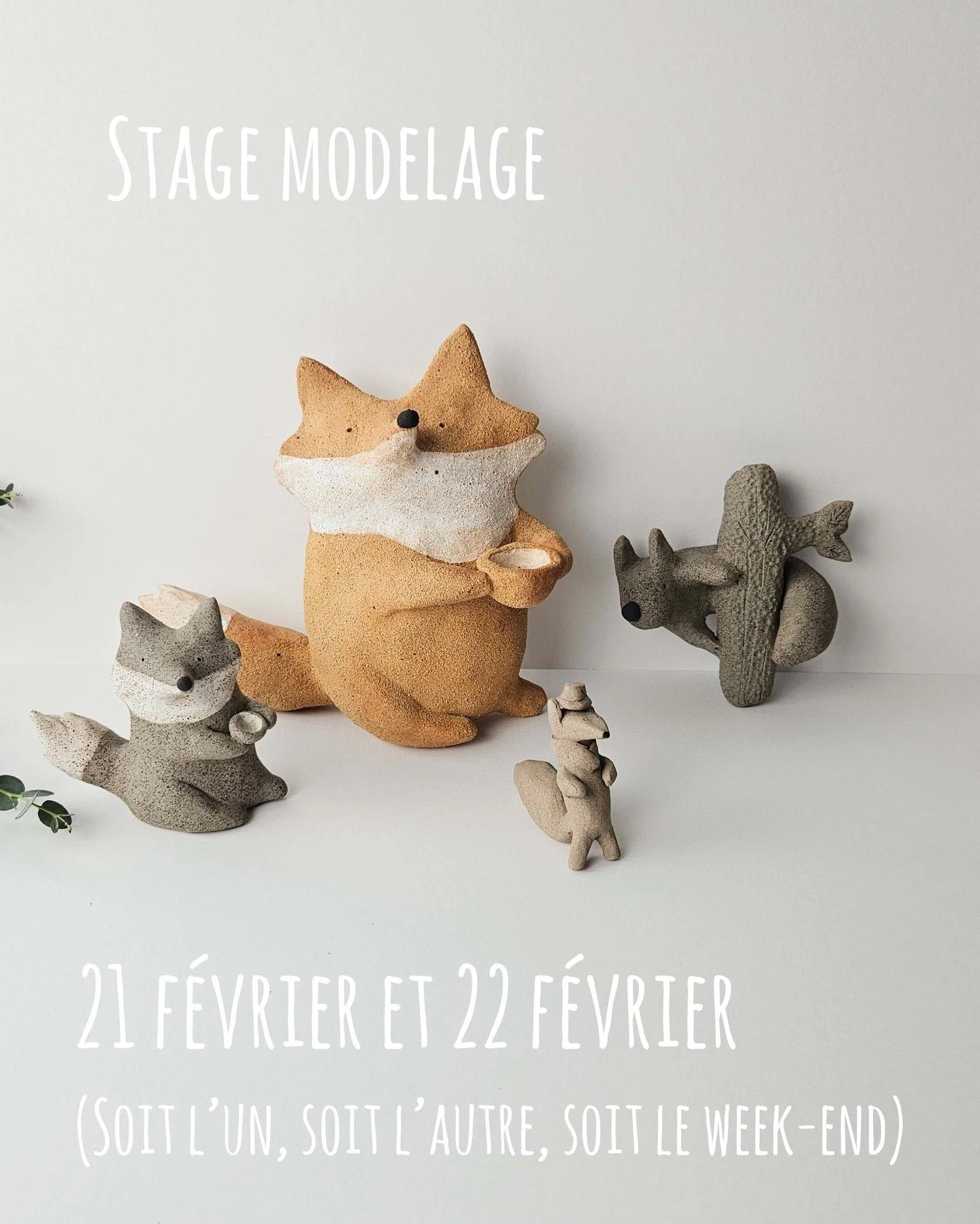 Vous avez envie de mettre les mains dans la terre ? Vous pouvez venir faire une journ&eacute;e ou deux lors de ce stage Modelage le week-end prochain dans mon bel atelier &agrave; #ostwald.

Toutes les infos sur mon site : 
https://www.charlotteheurt