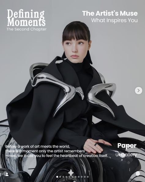 Defining Moments, The Second Chapter: The Artist's Muse: What Inspires You - Interview with Paper (English ver.), in conversation with U1 Gallery, Tokyo.